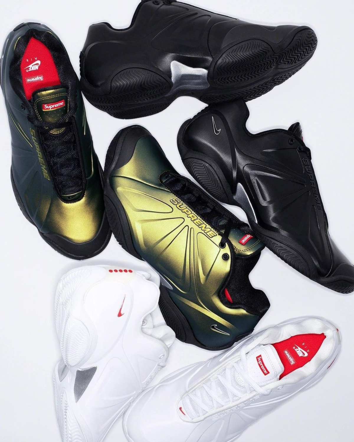 Supreme x Nike Courtposite 2023 release information.