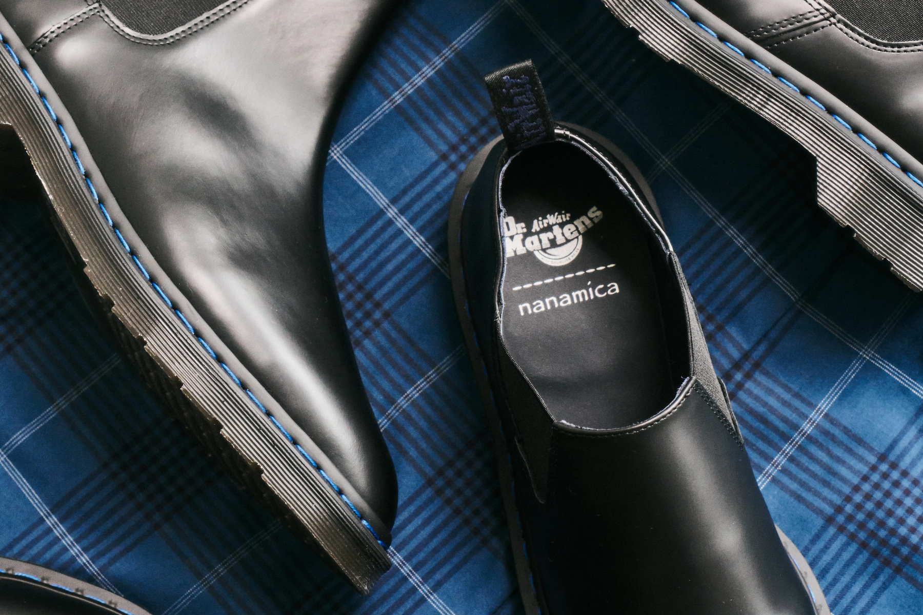 nanamica has revealed its fourth Dr. Martens collaboration for Fall/Winter 2023.