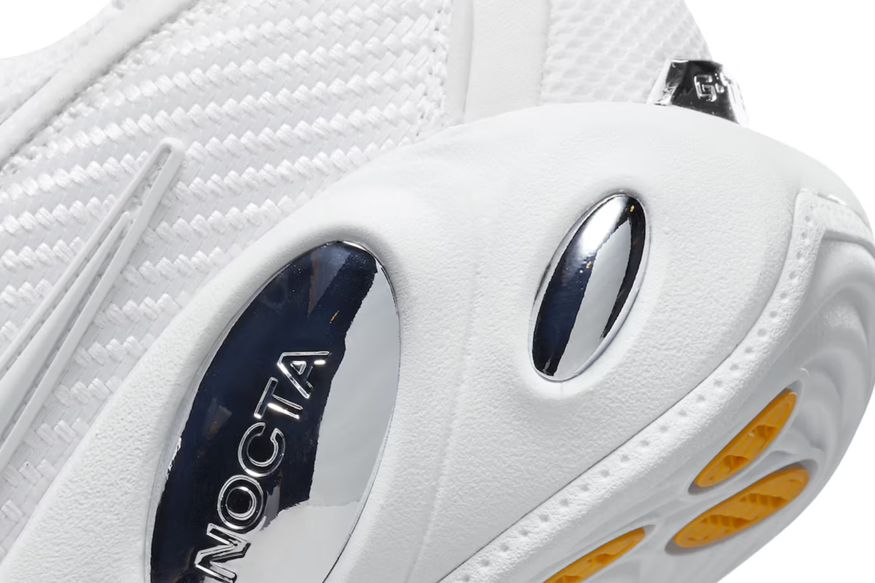 Drake's Nike NOCTA Glide looks to be dropping in a "White Chrome" colorway.