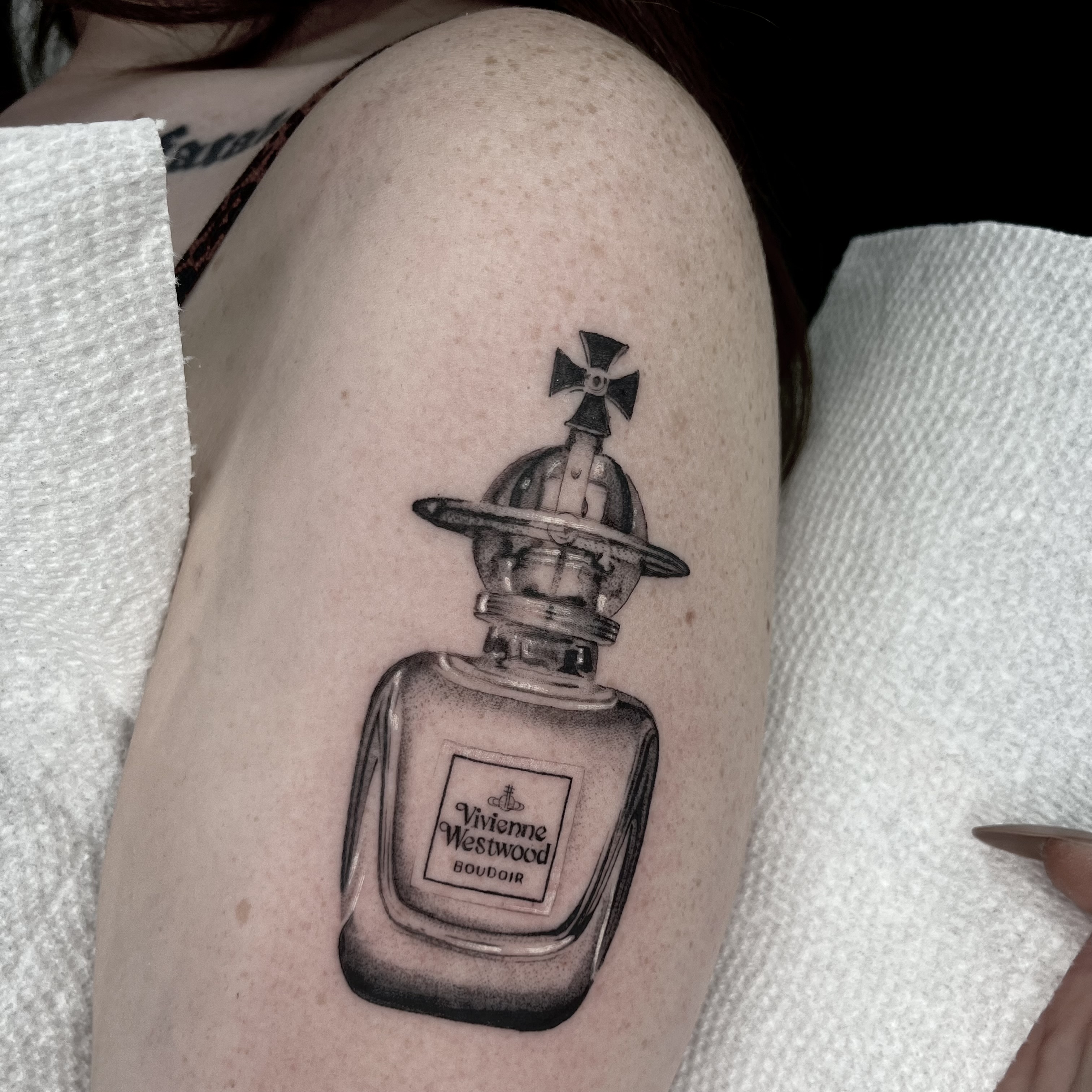 Perfume tattoos Spooky Vuitton Avery Mullins