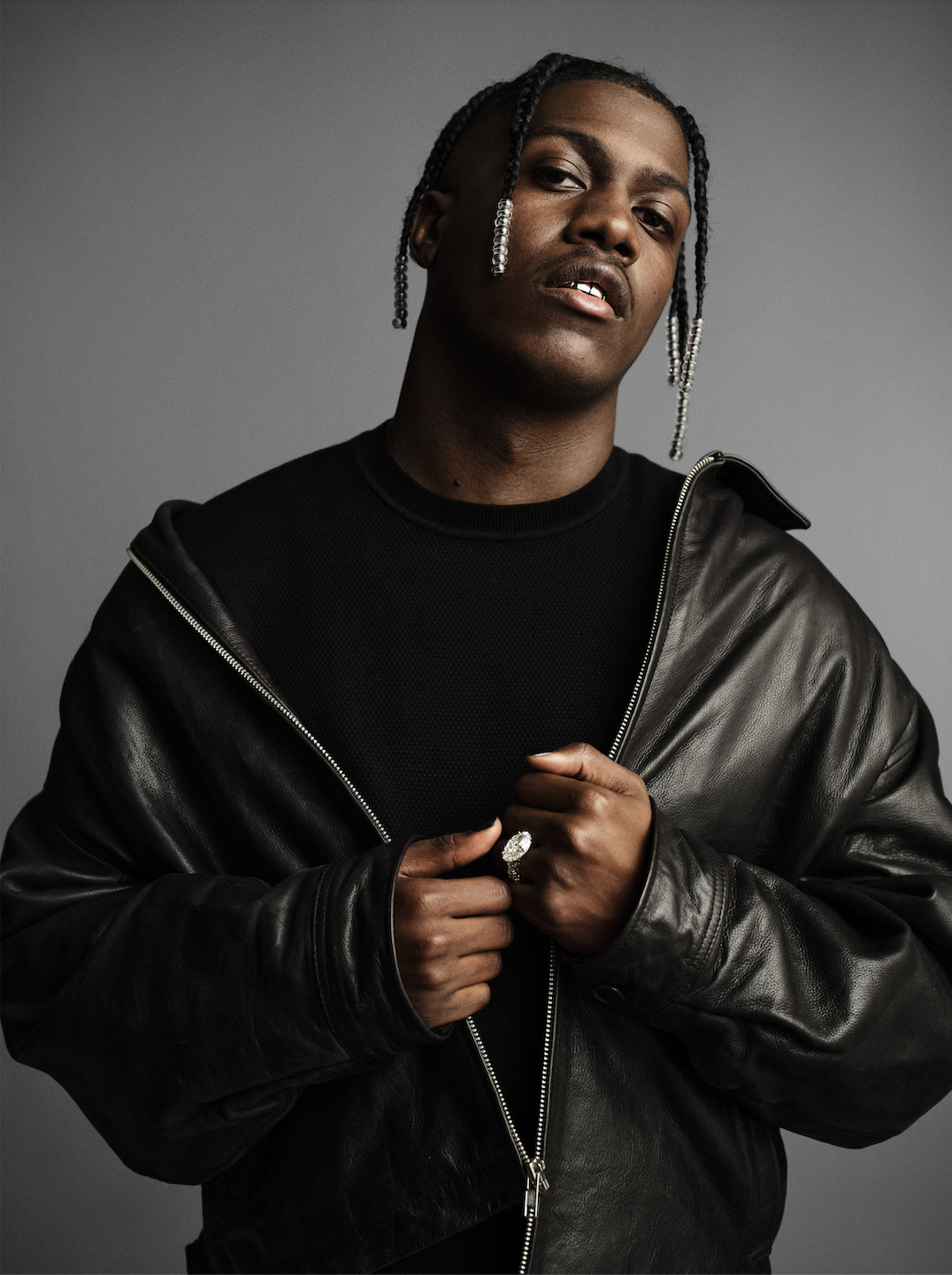 Artist Lil Yachty poses for YSL Beauty's newest fragrance