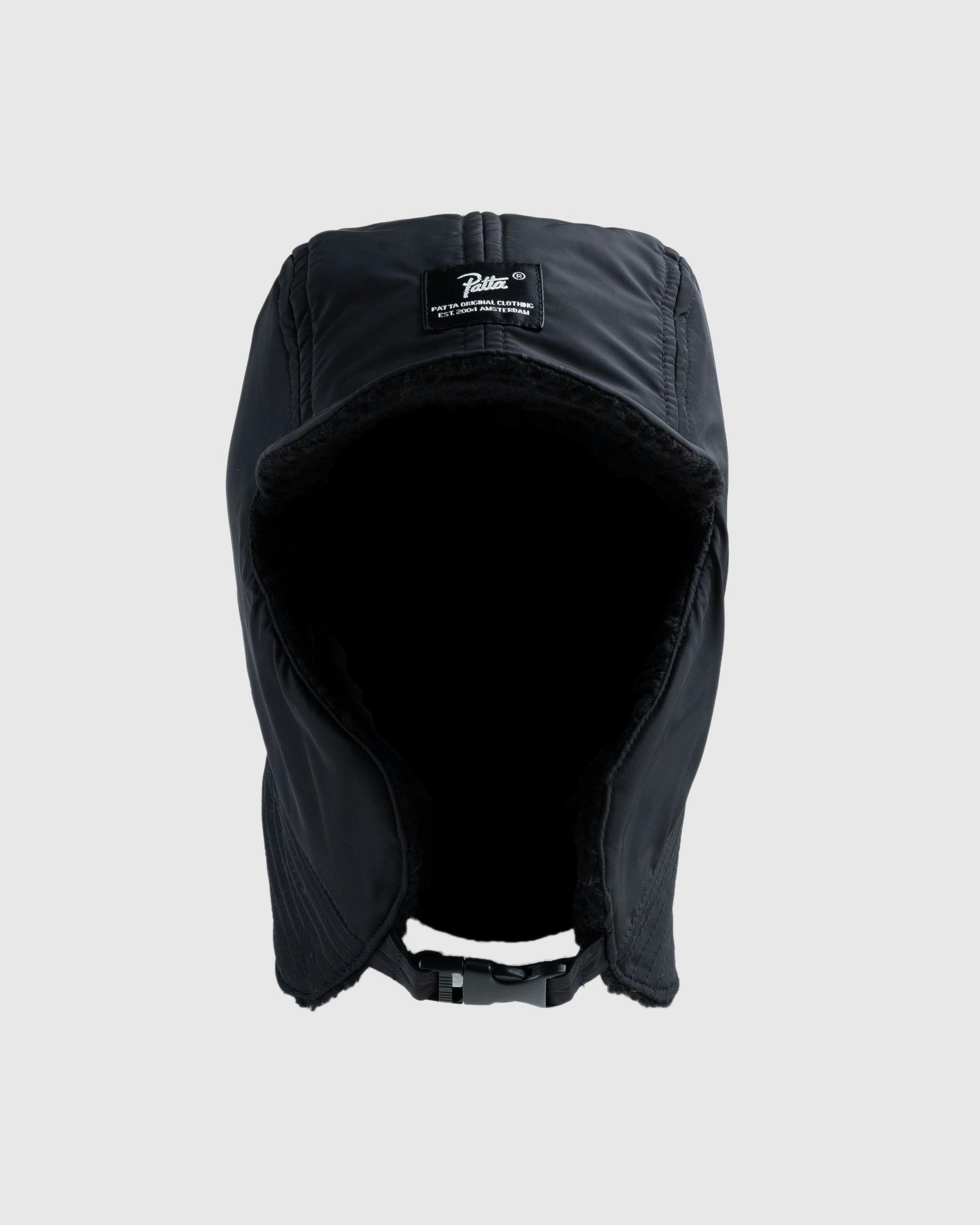 Patta - REVERSIBLE FLAP CAP Black - Accessories - Black - Image 1