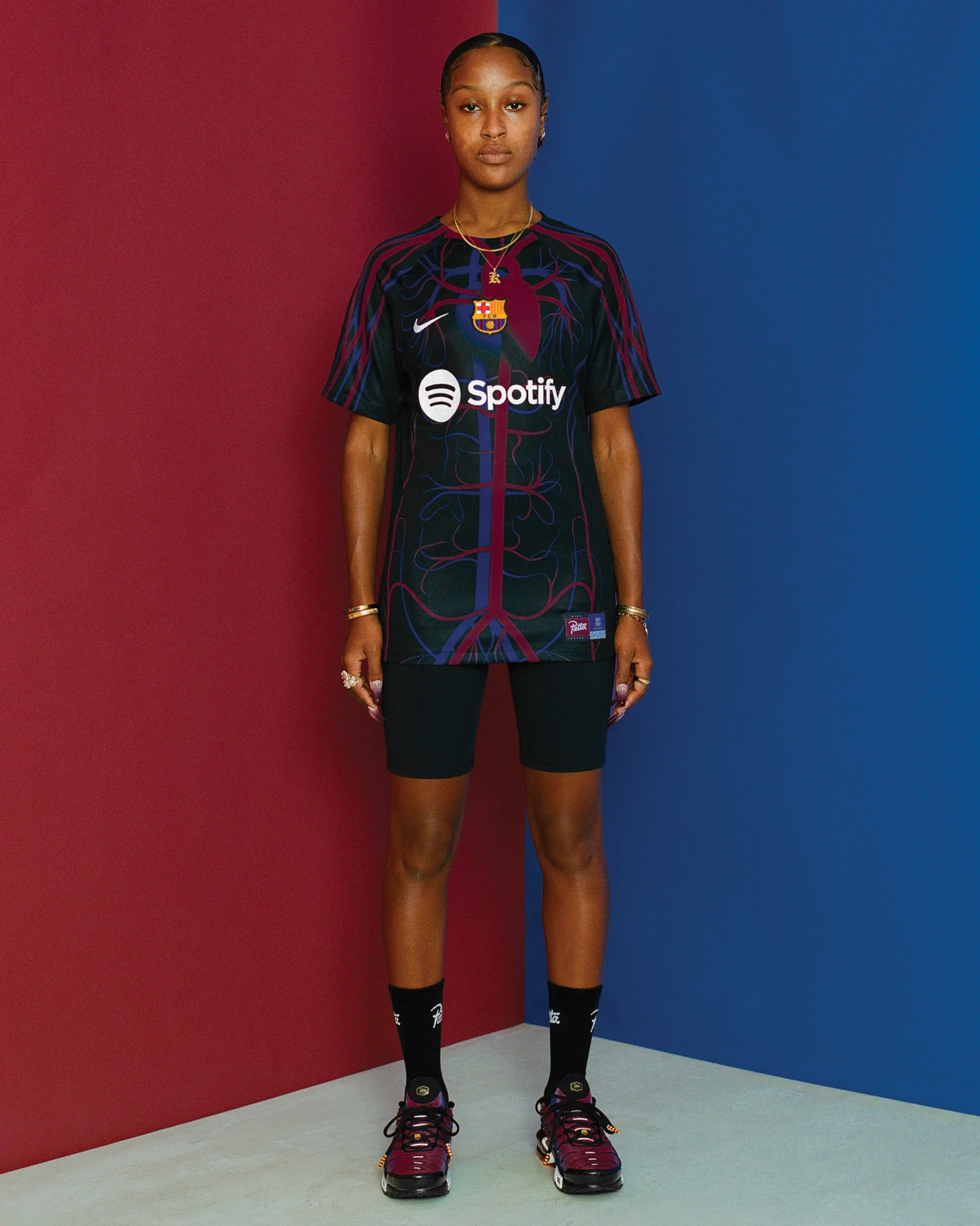 Patta and Barcelona FC uniform
