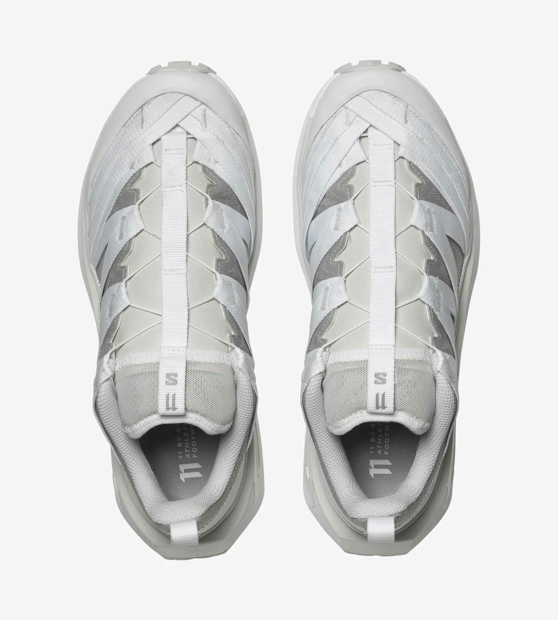Detailed photos of Salomon & 11 by BBS' FW23 sneaker collaboration