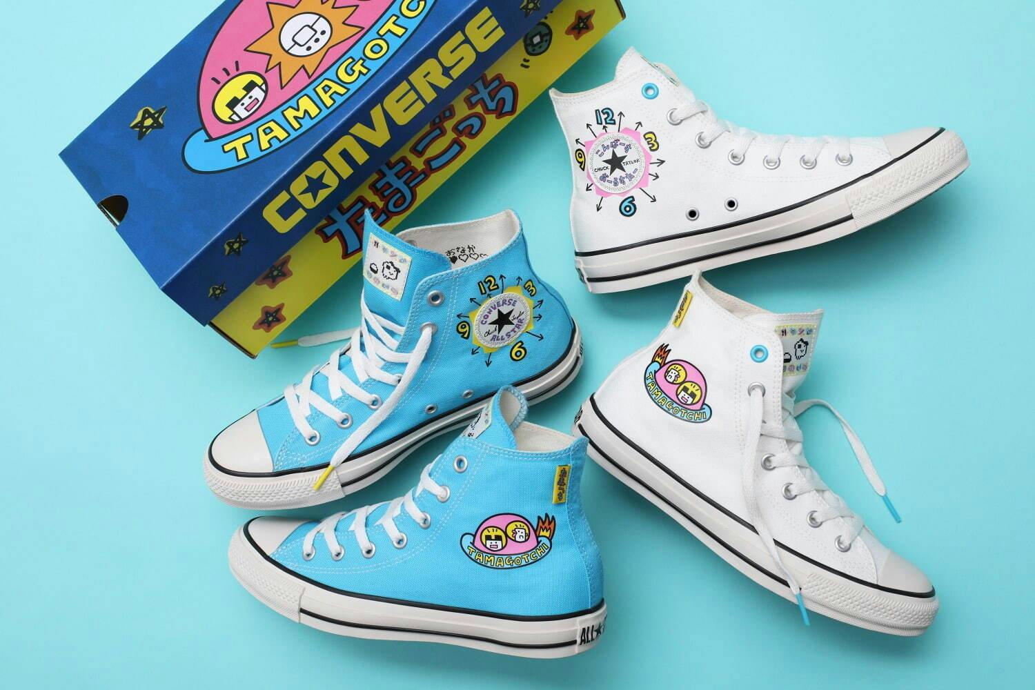 Tamagotchi x Converse collab