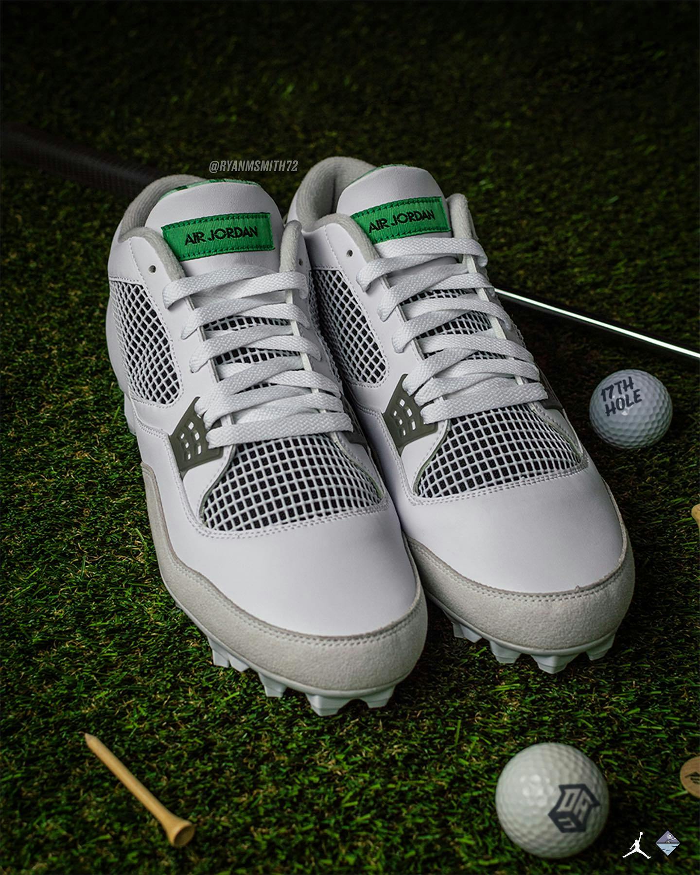 Davante Adams Debuts the First Air Jordan 4 Low (In Cleat Form)
