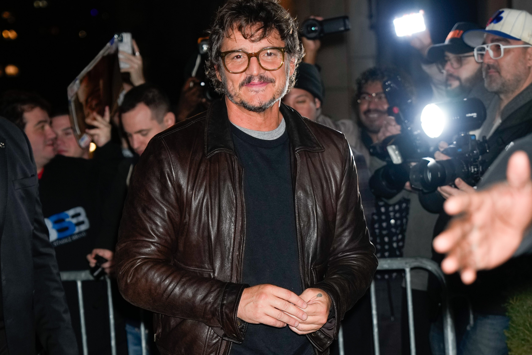 Pedro Pascal is making a case for beat up sneakers.