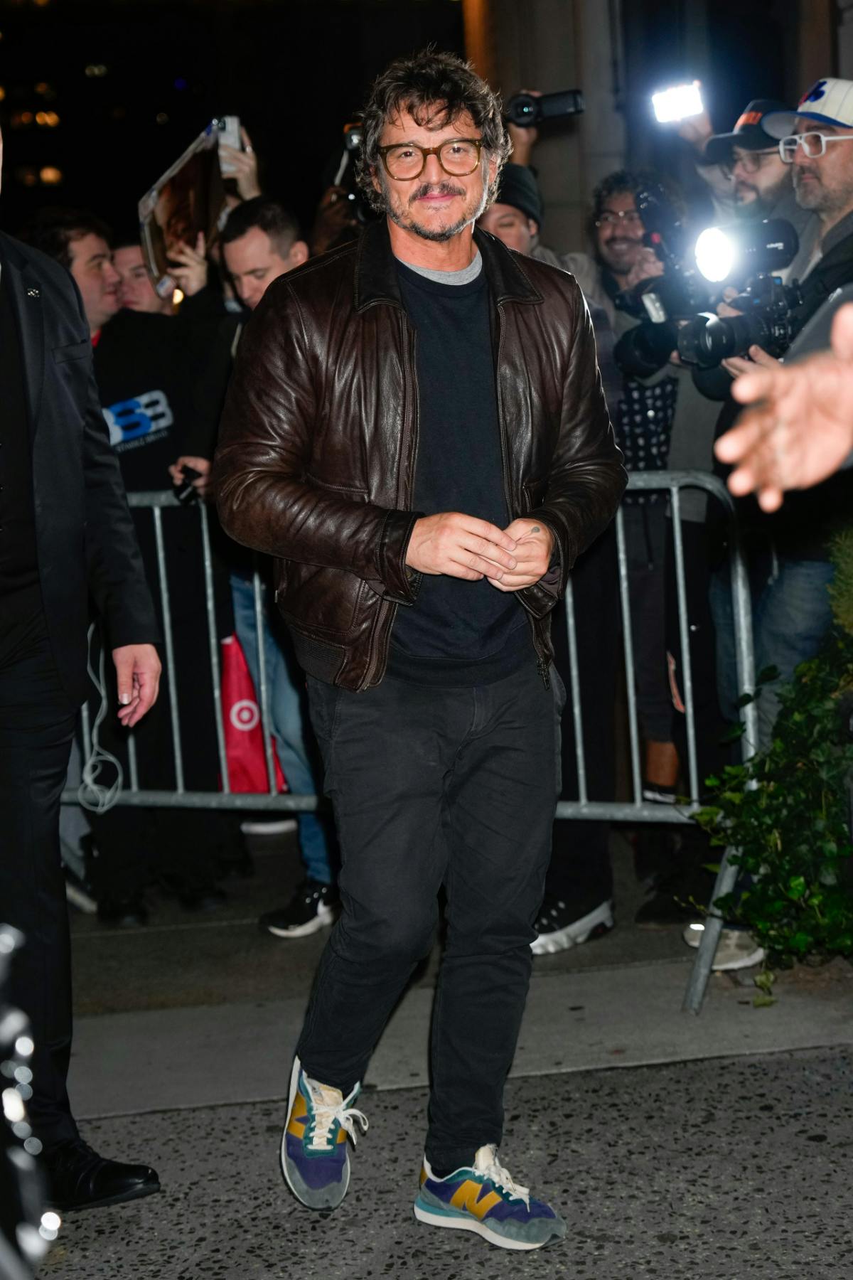 Pedro Pascal is making a case for beat up sneakers.