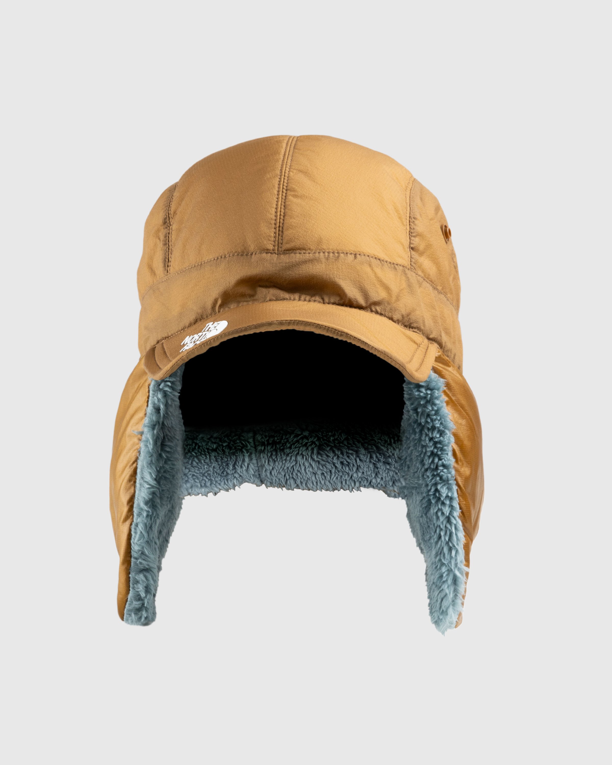 The North Face x UNDERCOVER - Soukuu Down Cap Bronze Brown/Concrete Gray - Accessories - Multi - Image 1
