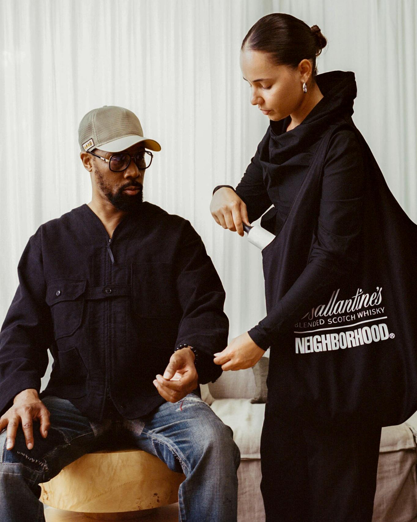 Ballantine’s x RZA Drop a Capsule Collection With NEIGHBORHOOD