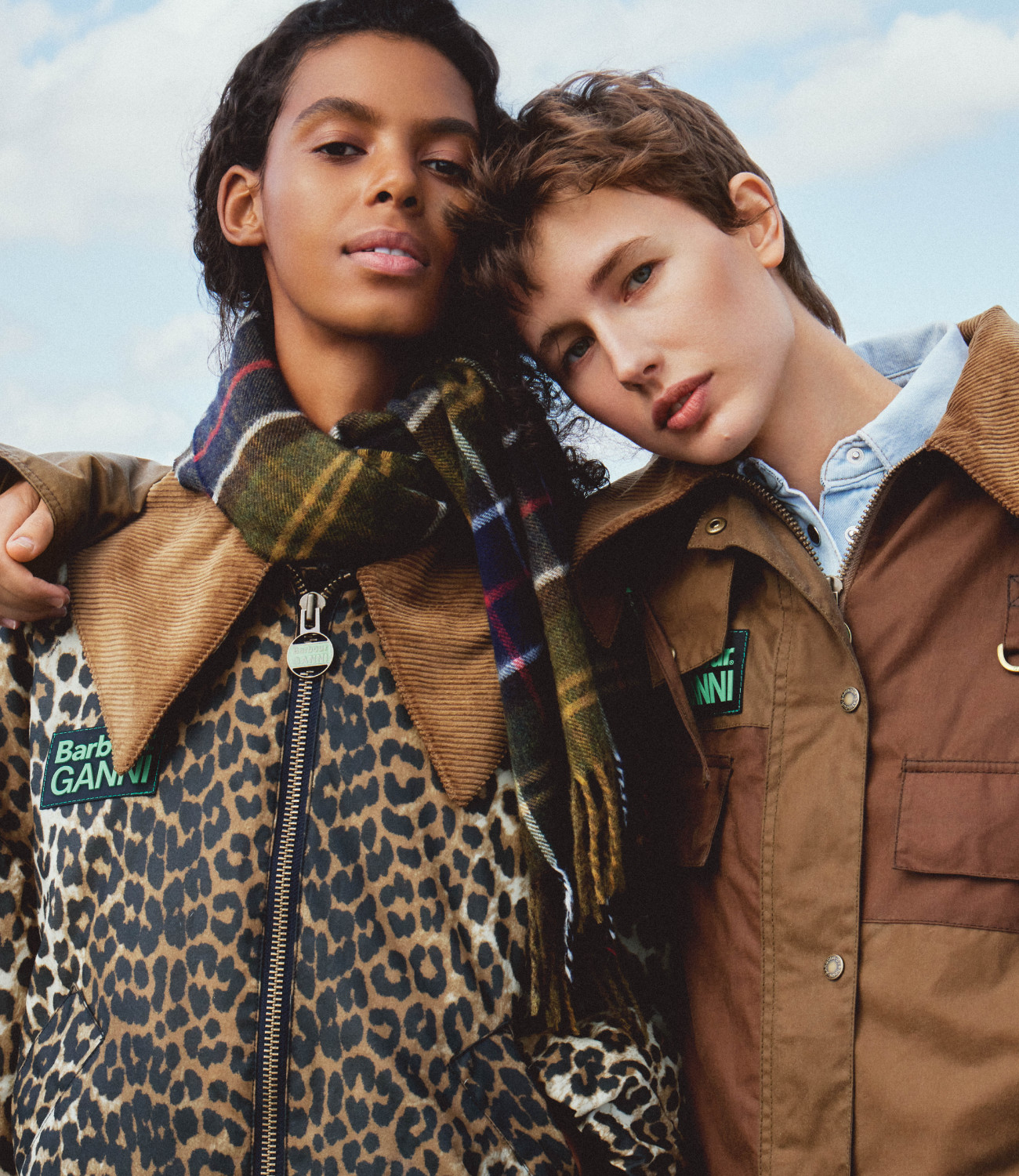 GANNI & Barbour are collaborating for Fall/Winter 2023.