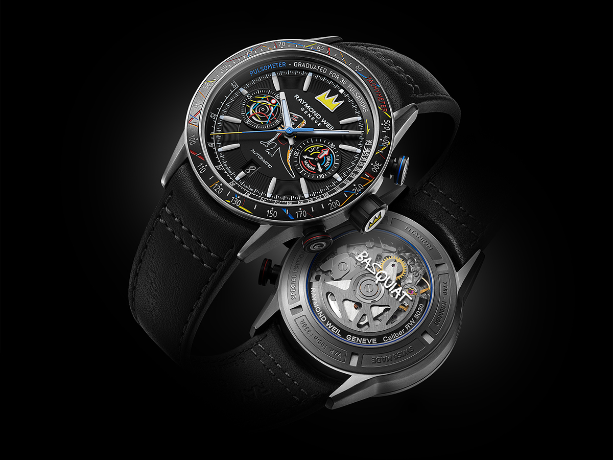 RAYMOND WEIL PAYS TRIBUTE TO BASQUIAT™ WITH A SPECIAL EDITION TIMEPIECE