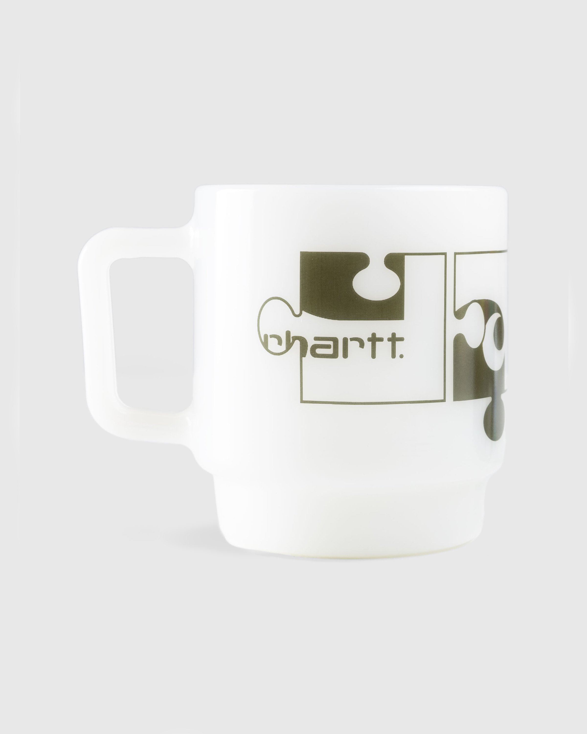 Carhartt WIP - Assemble Glass Mug White - Lifestyle - White - Image 1