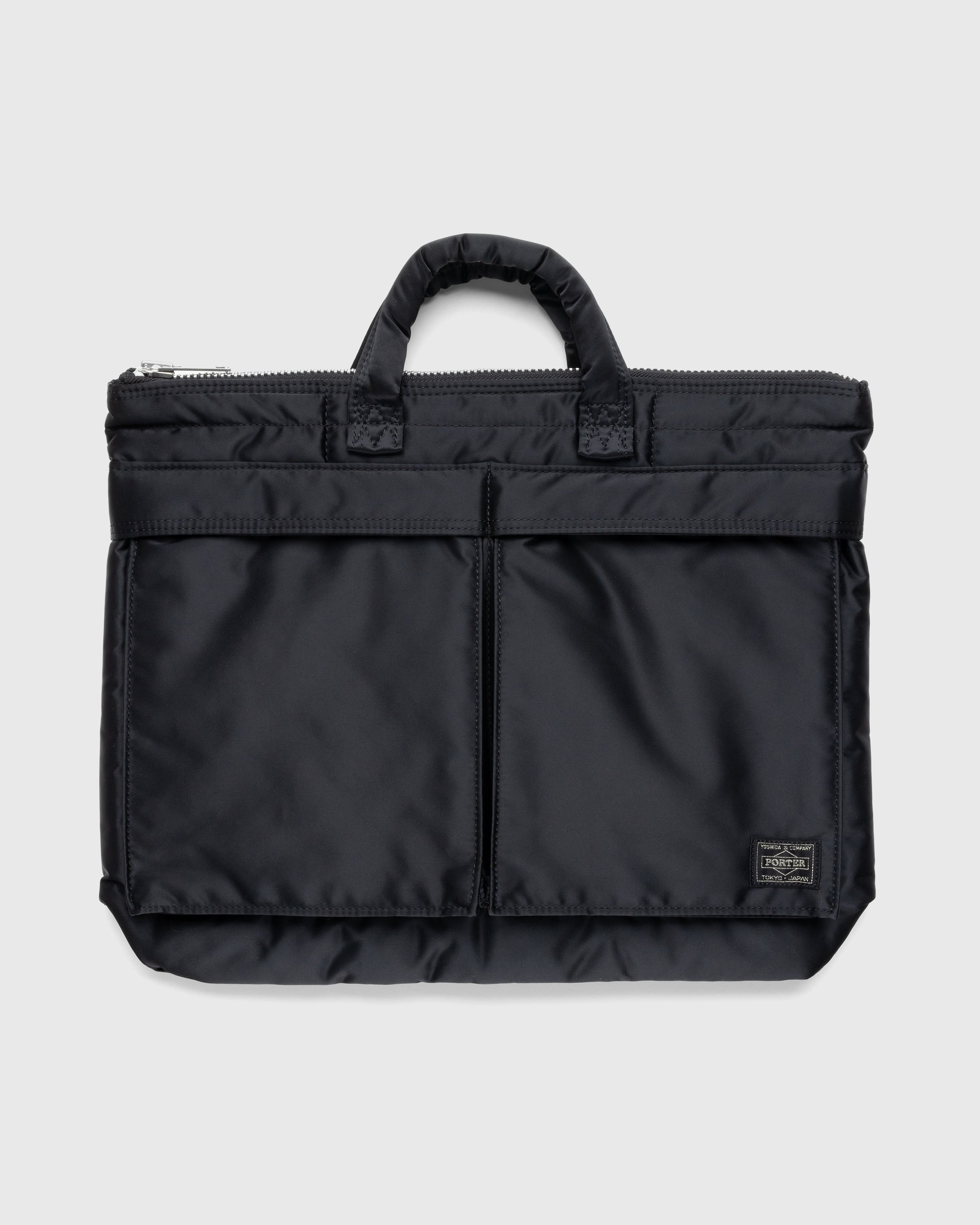 Porter-Yoshida & Co. - TANKER SHORT HELMET BAG (S) - Accessories - Black - Image 1