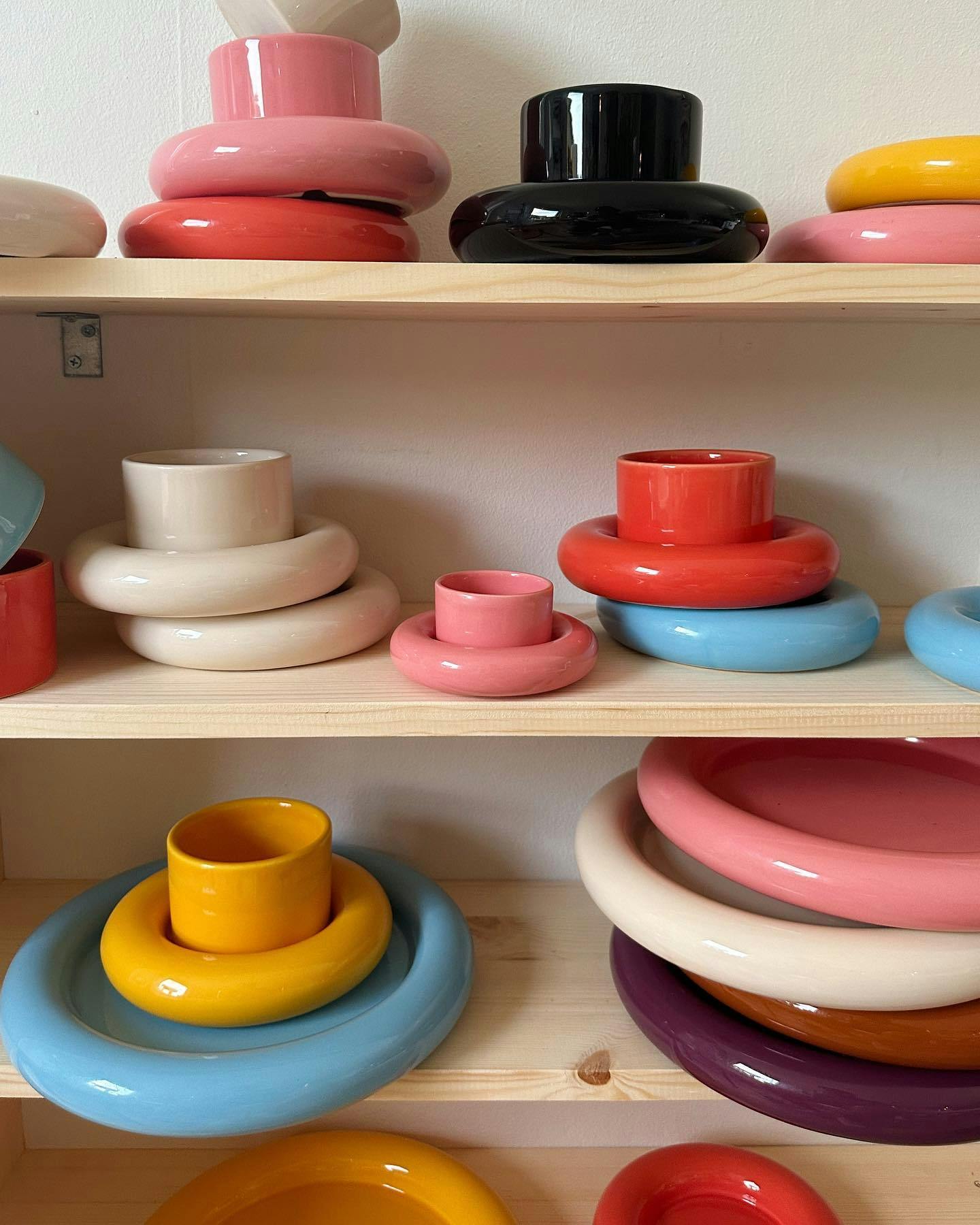Gustaf Westman selection on shelves