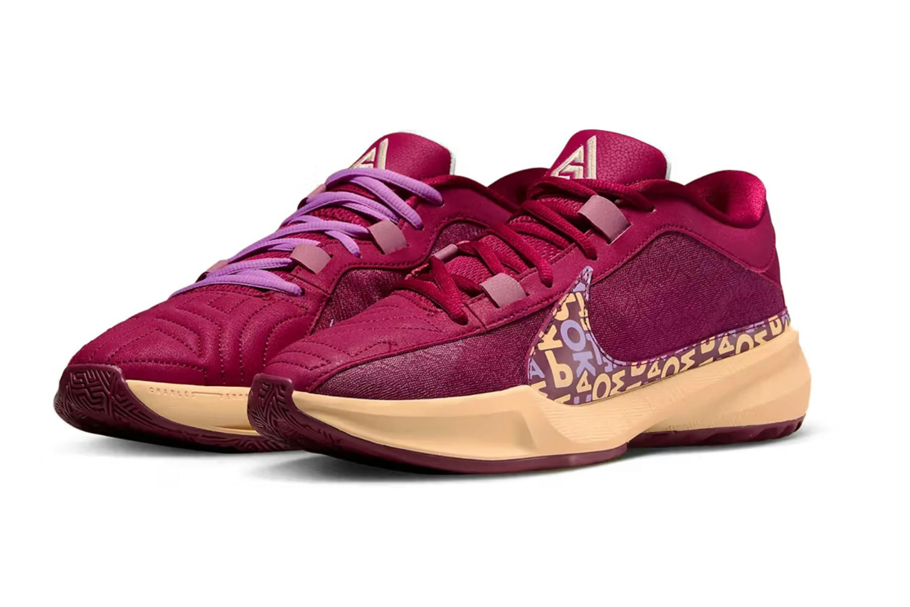 Giannis Antetokounmpo's Nike Zoom Freak 5s are actually fashionable.