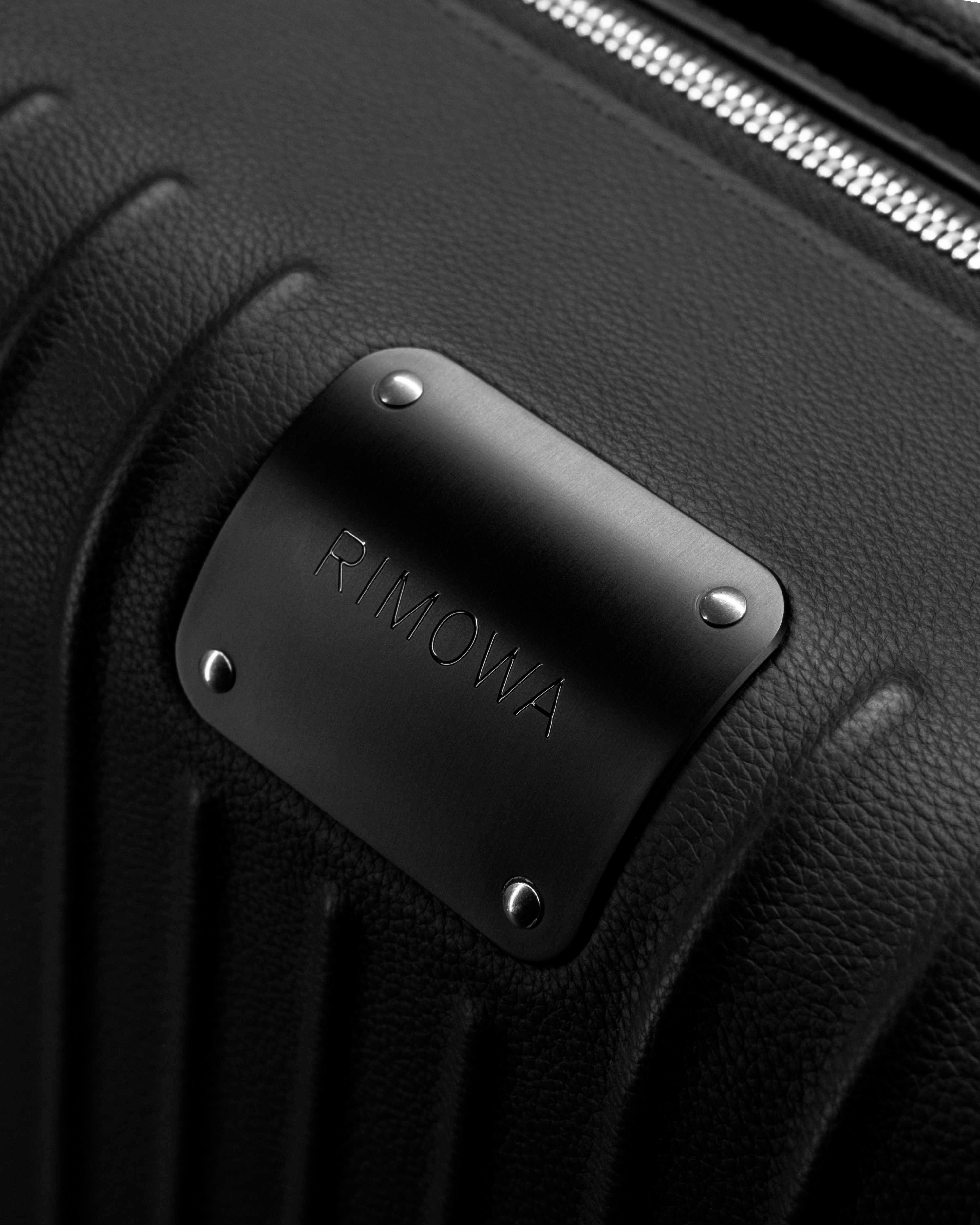 RIMOWA's $3,300 leather-wrapped Distinct Cabin suitcase collection