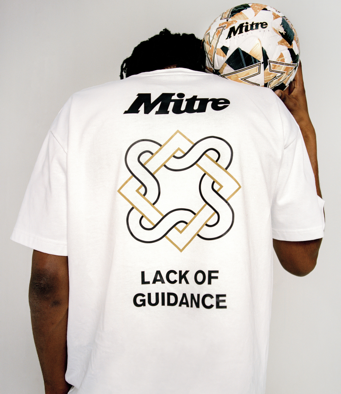 Lack of Guidance x Mitre Fall/Winter 2023 collaboration.
