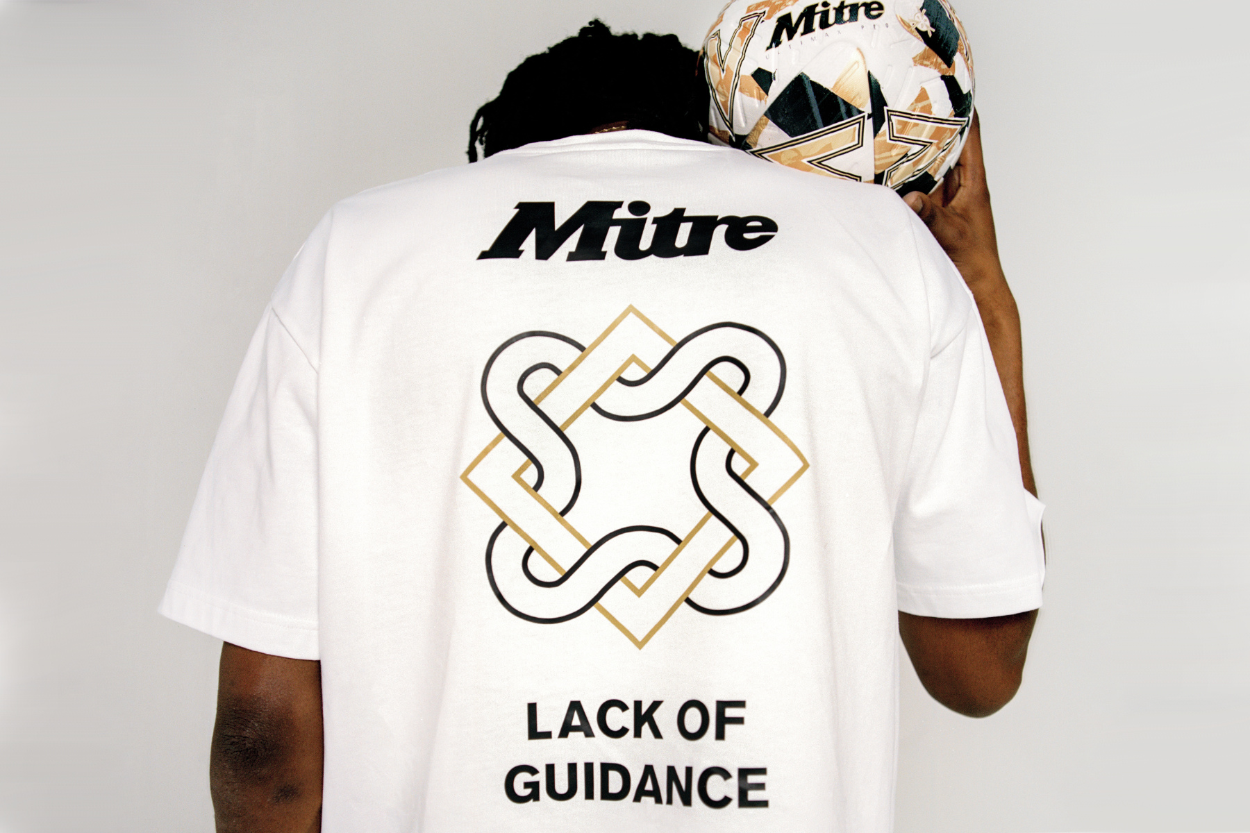 Lack of Guidance x Mitre Fall/Winter 2023 collaboration.