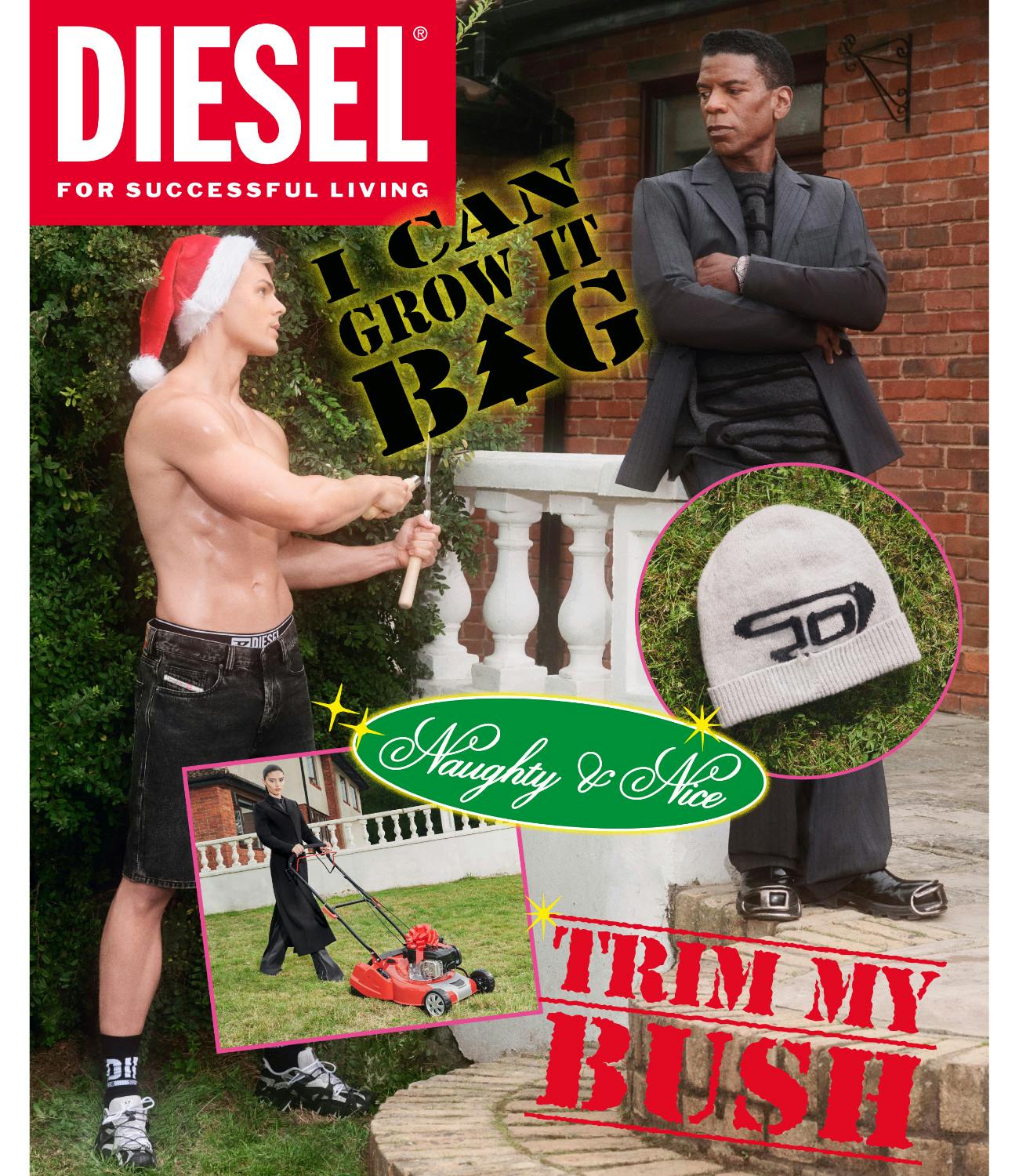 Diesel has revealed its XXXMAS Campaign for Fall/Winter 2023.