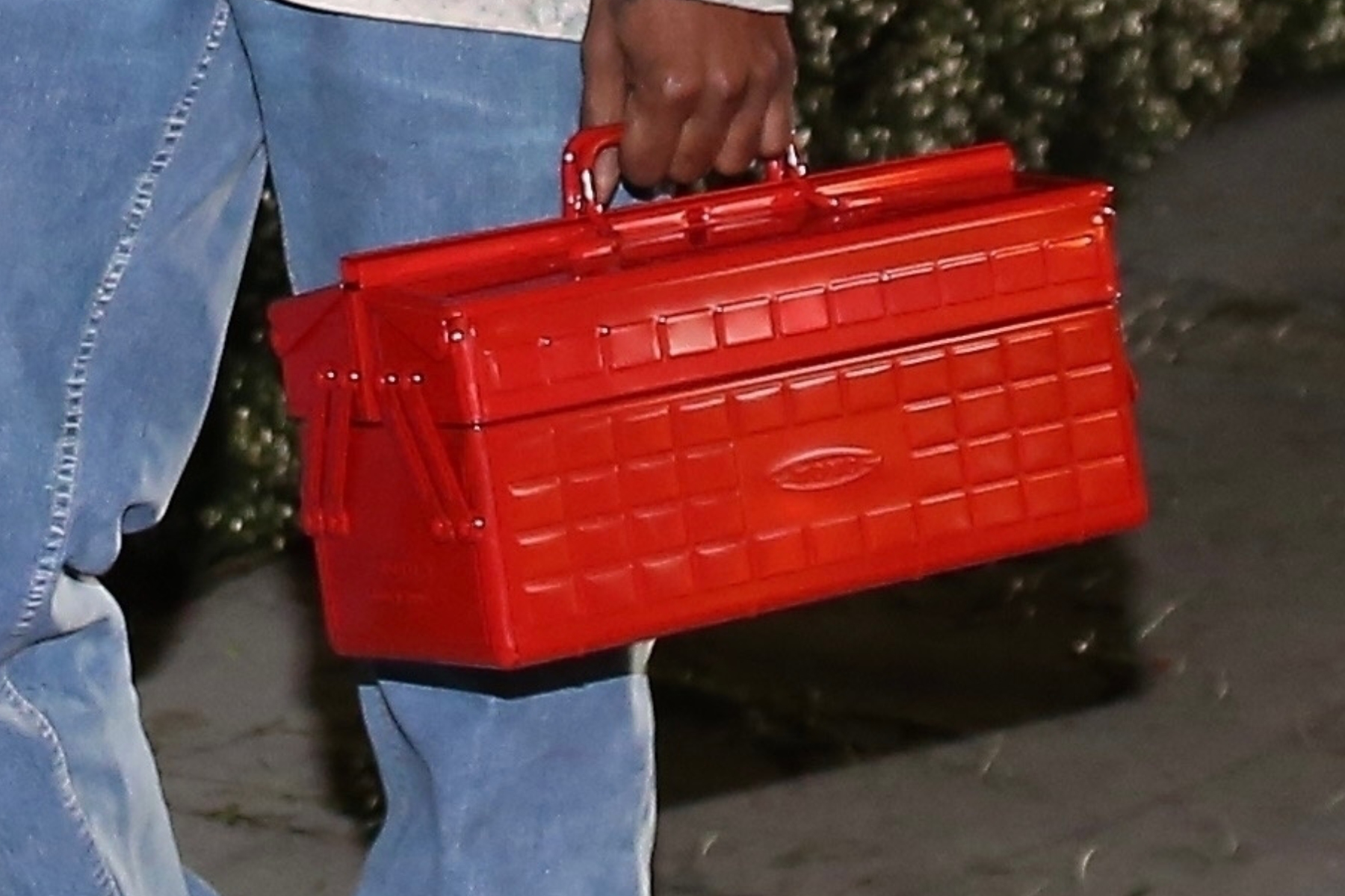 A$AP Rocky is stylish as he steps out from an evening meeting at the San Vicente Bungalows in West Hollywood.