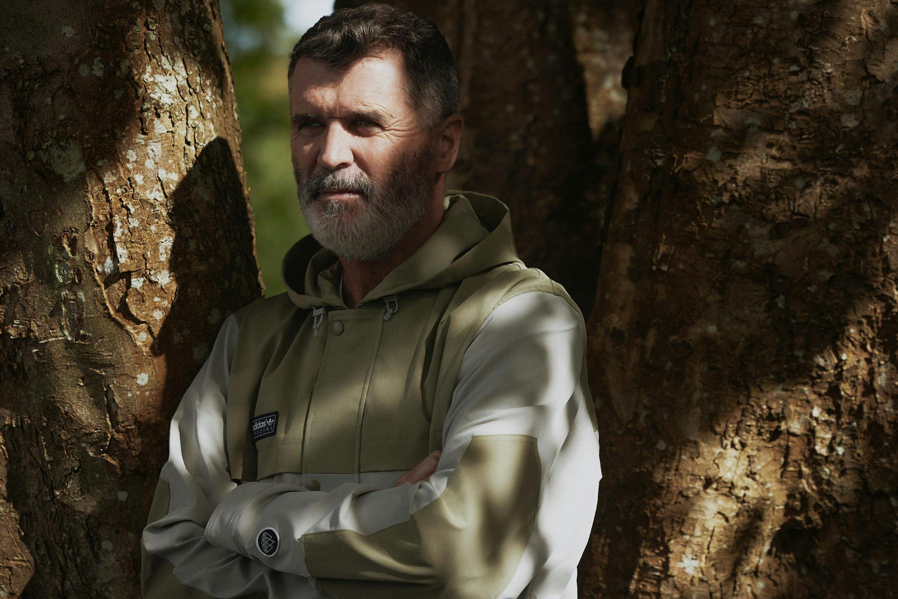 Roy Keane is the face of adidas SPEZIAL's Fall/Winter 2023 campaign.