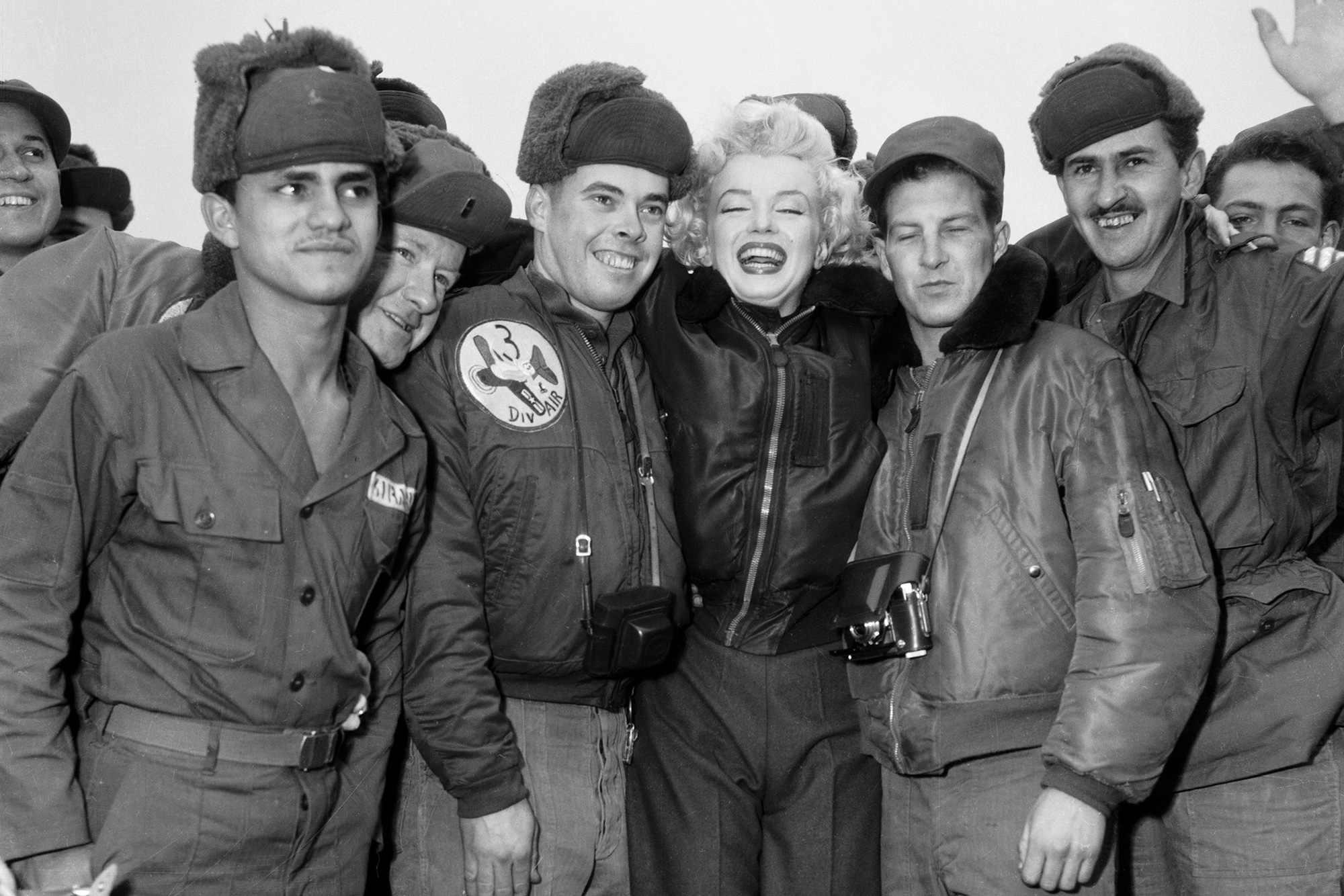 Marilyn Monroe Military Bomber Jacket