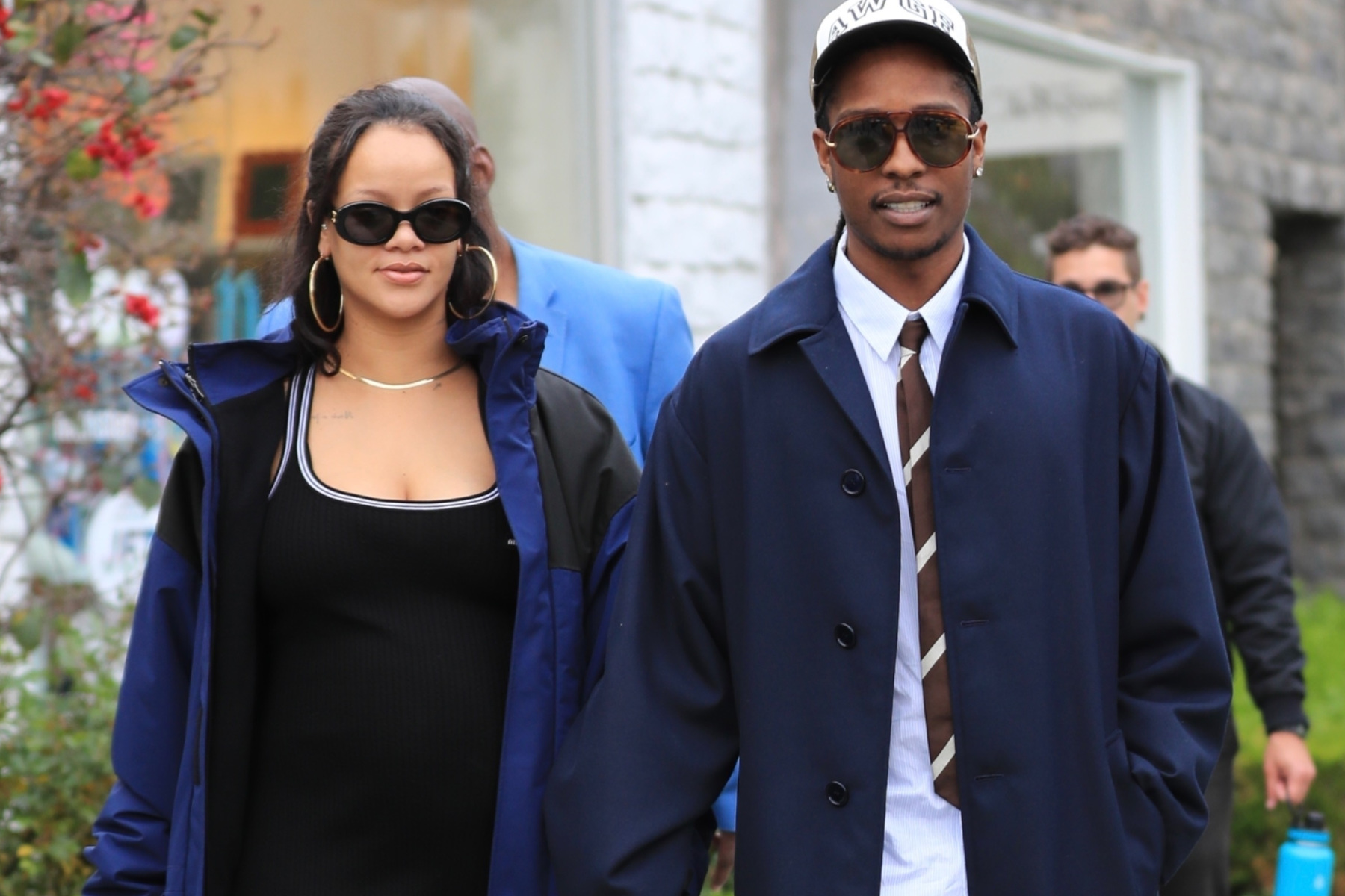 A$AP Rocky & Rihanna's matching LOEWE ensembles are yet another example of the couple's enviable & undeniable sartorial synergy.