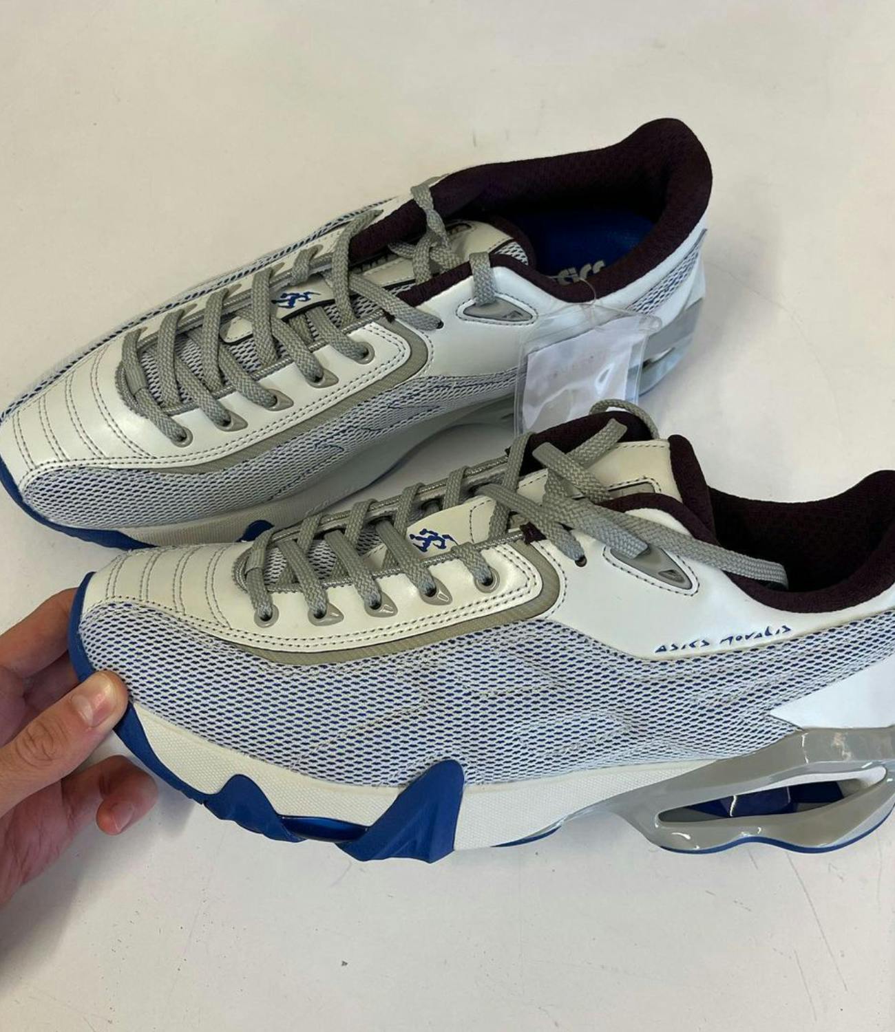 Kiko Kostadinov has teased images of 2024's ASICS Novalis collection.