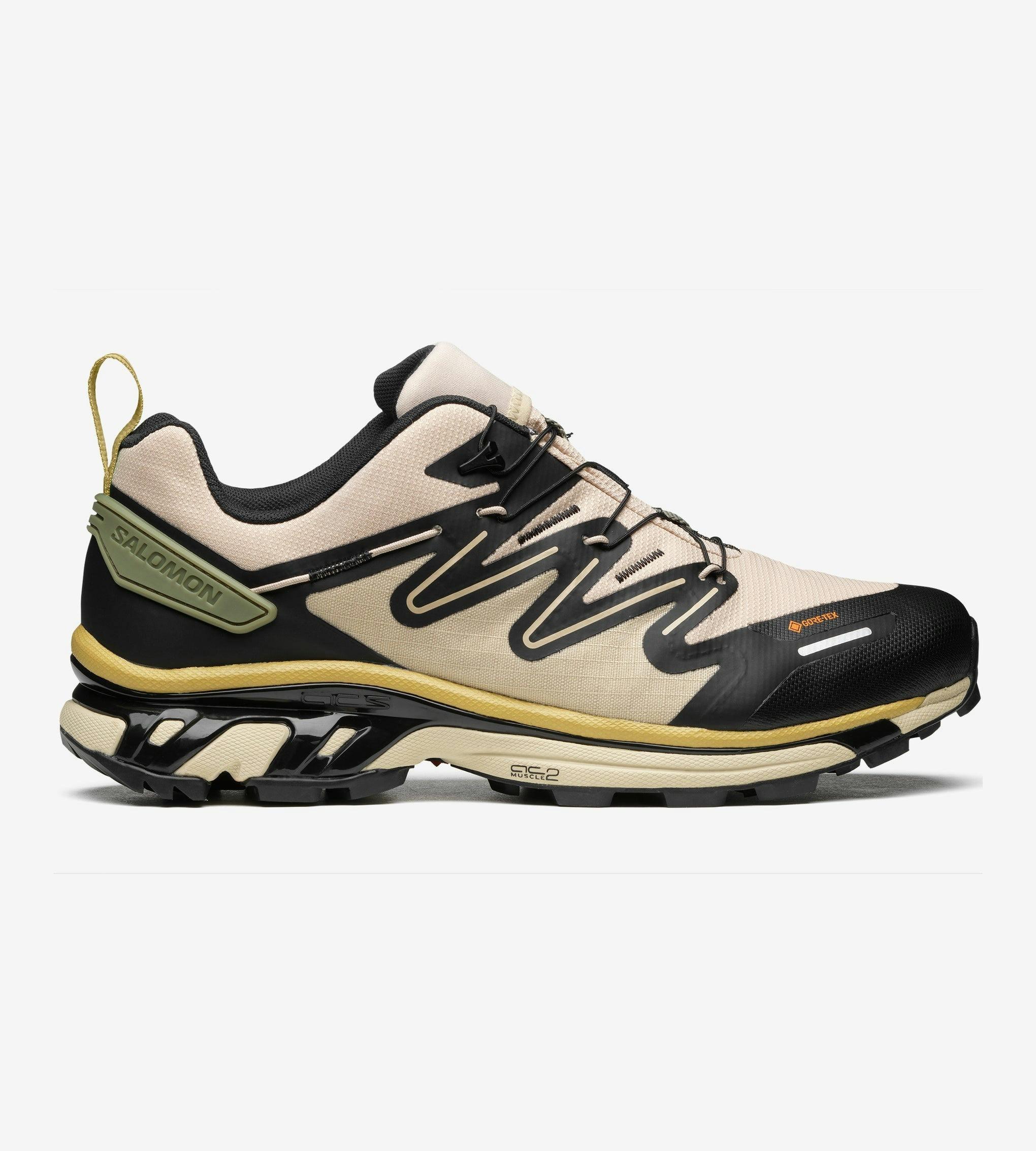 Salomon's XT-Rush 2 GORE-TEX sneaker in beige and black colorway