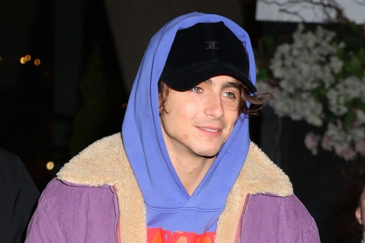 timothée chalamet wonka cpfm hoodie