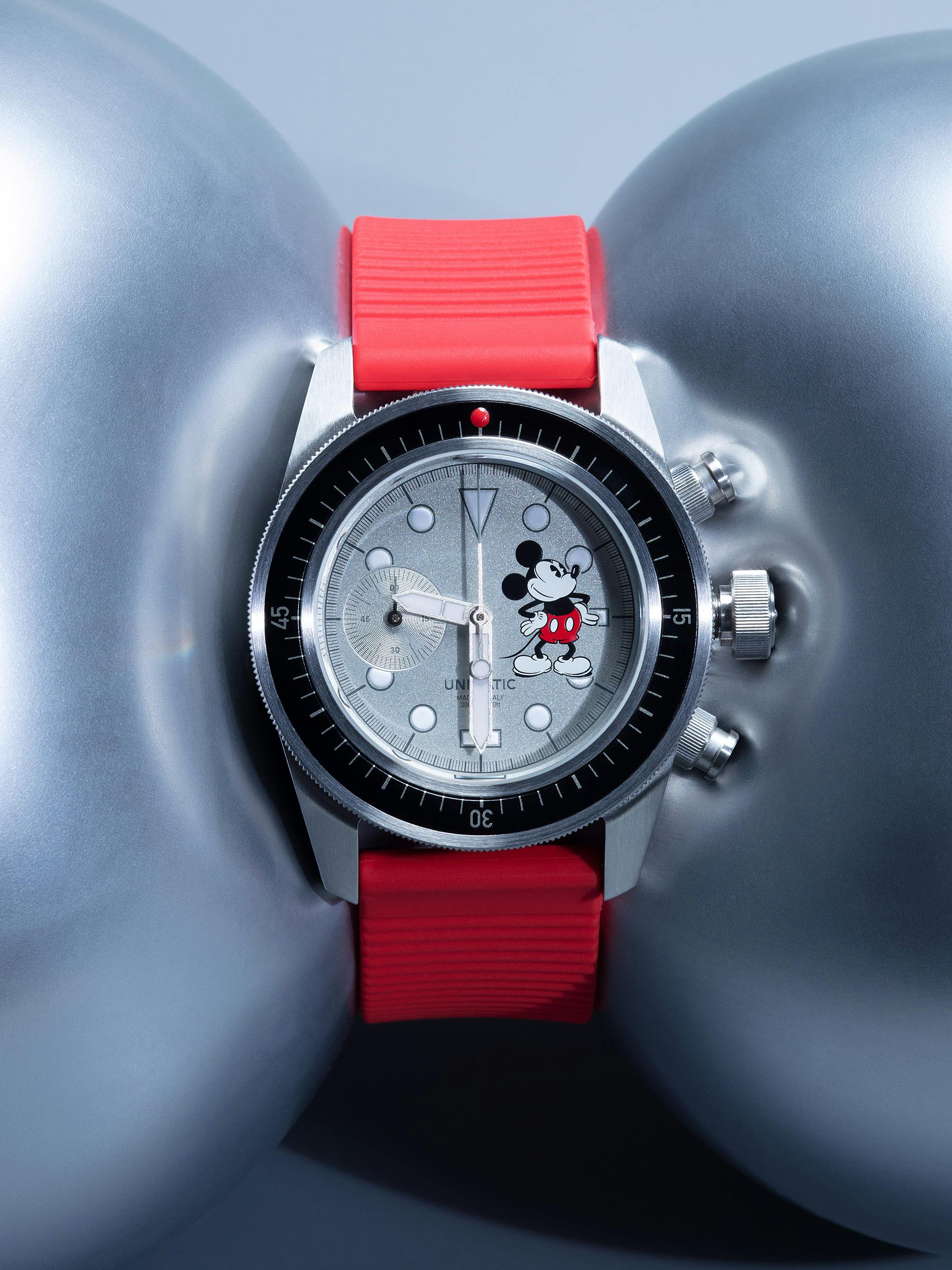 Disney x Unimatic x Highsnobiety still life