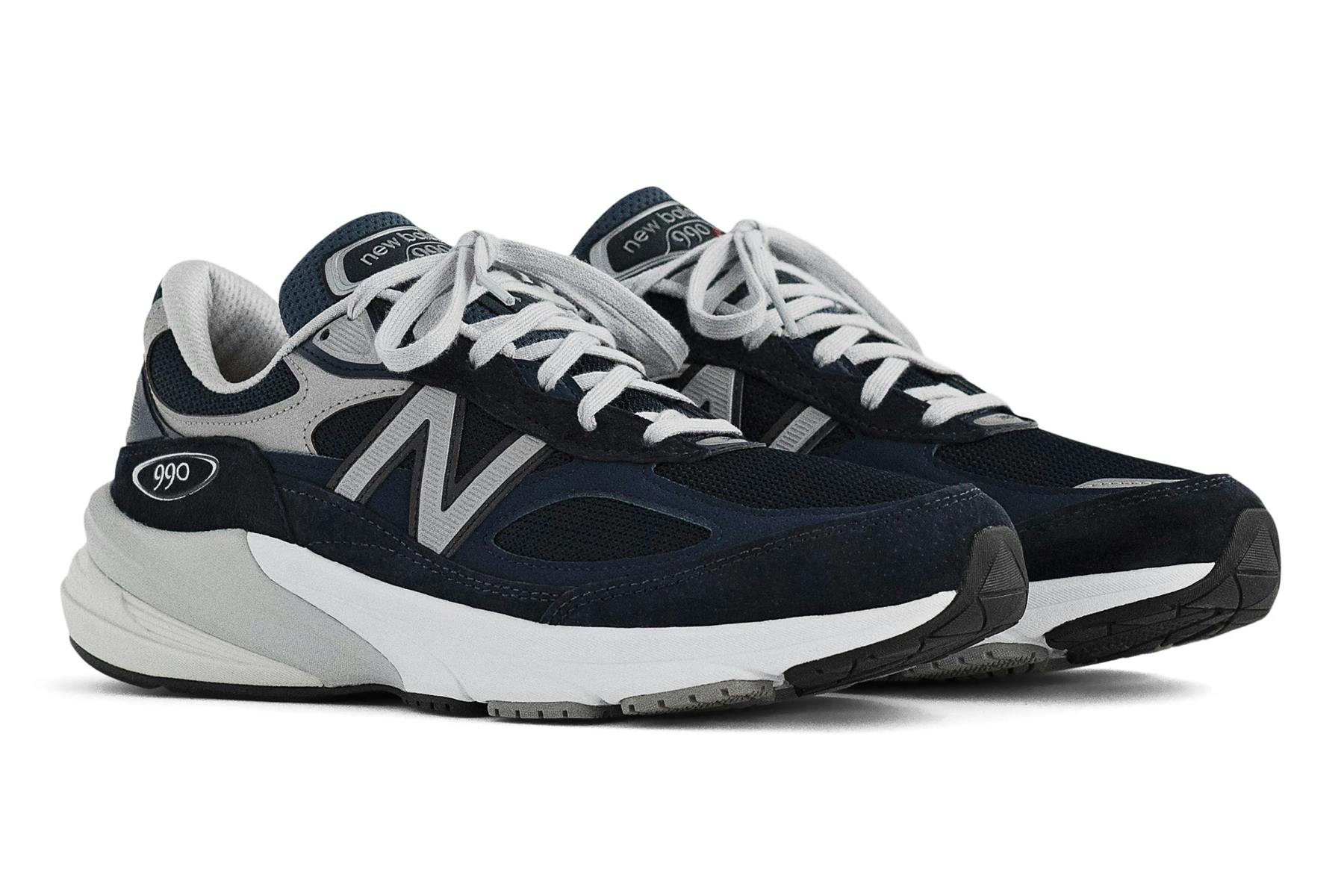 New Balance 990v6 navy/white is the most perfect boring sneaker.