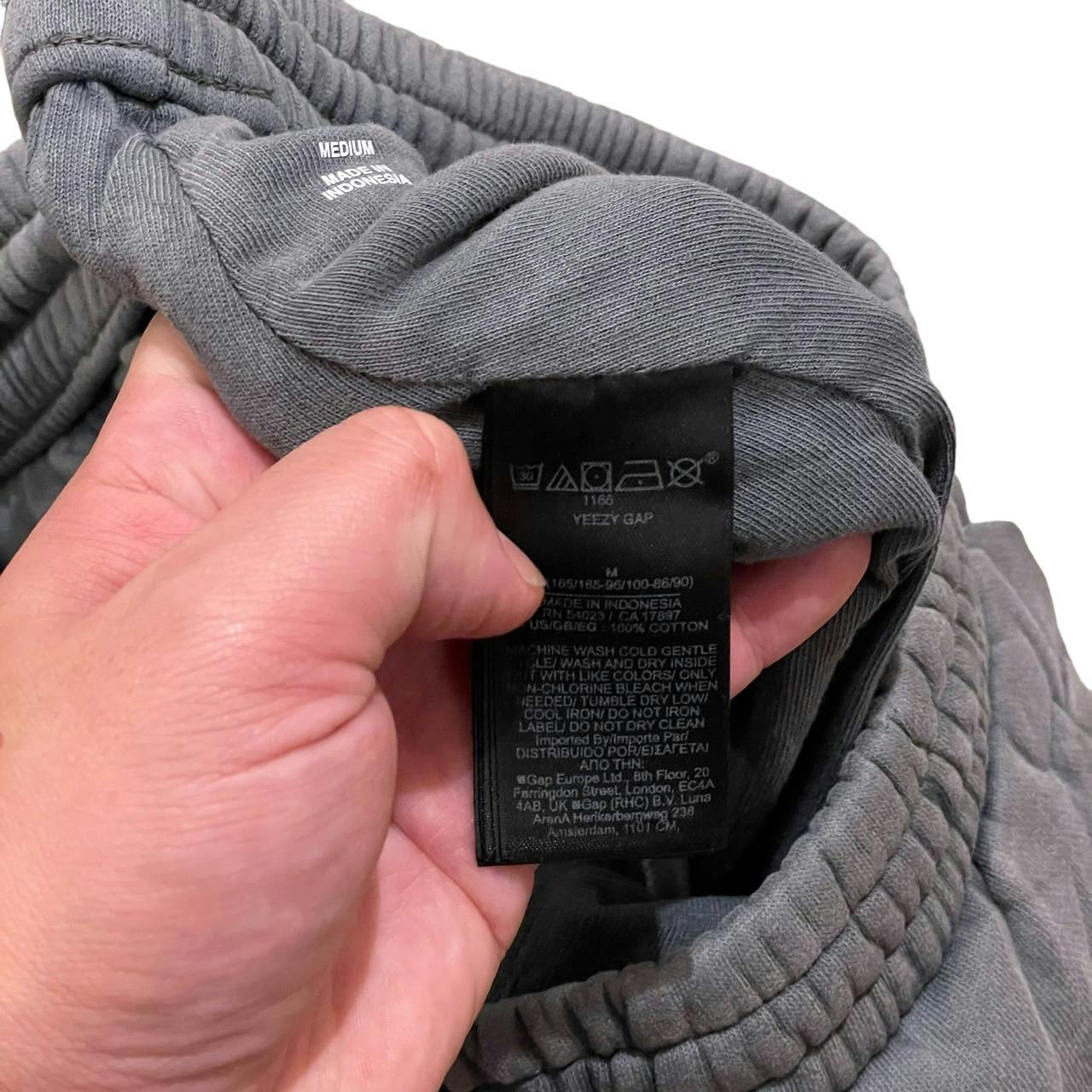 Unreleased YEEZY GAP zip up hoodies & sweatpants releasing in Japan