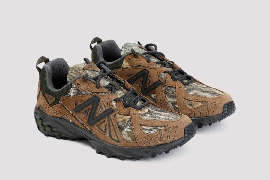 New Balance's 610 sneaker in a Realtree Camo colorway