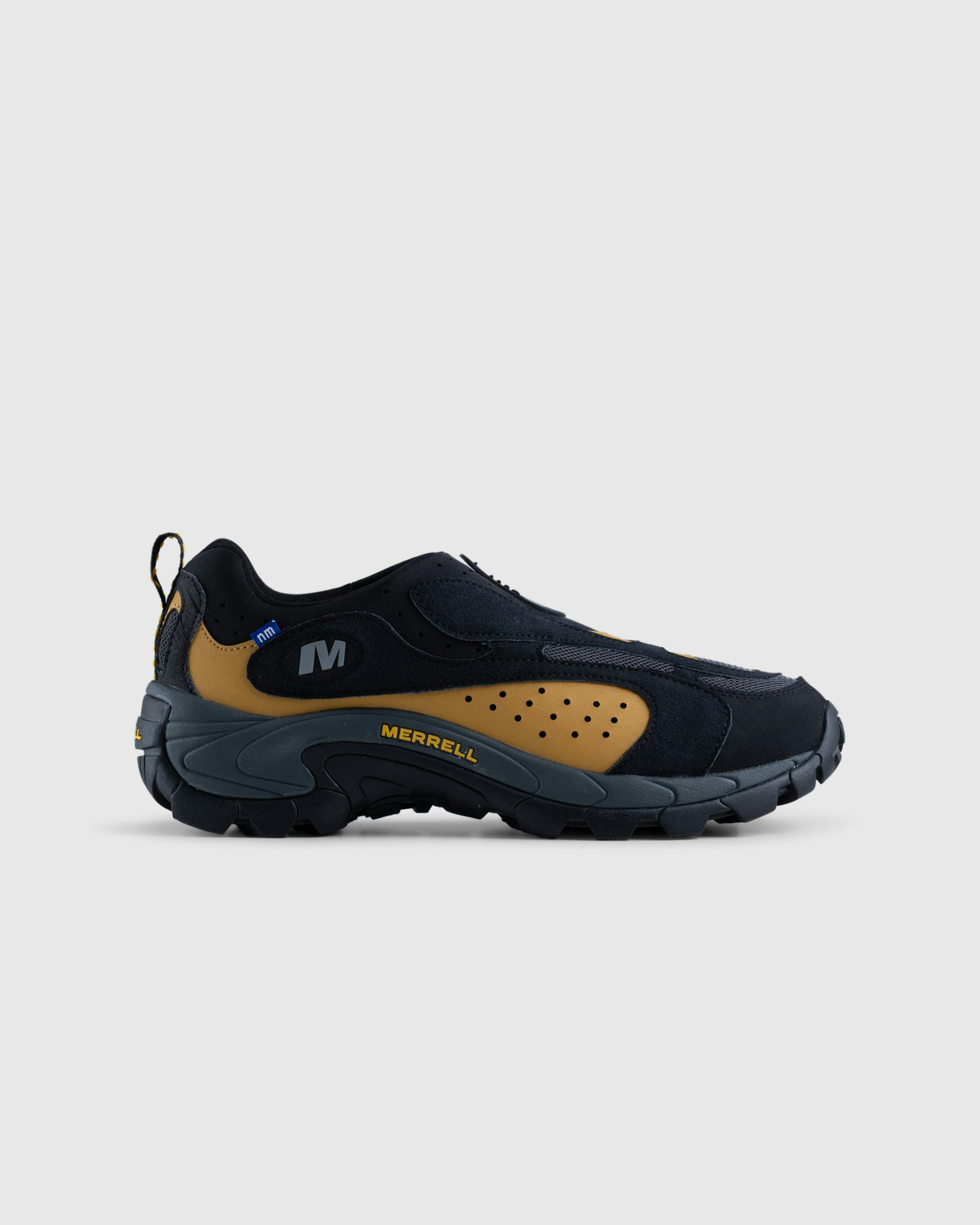 Merrell x Nicole McLaughlin - Moc Speed Streak Evo Black/Amber - Footwear - Black - Image 1