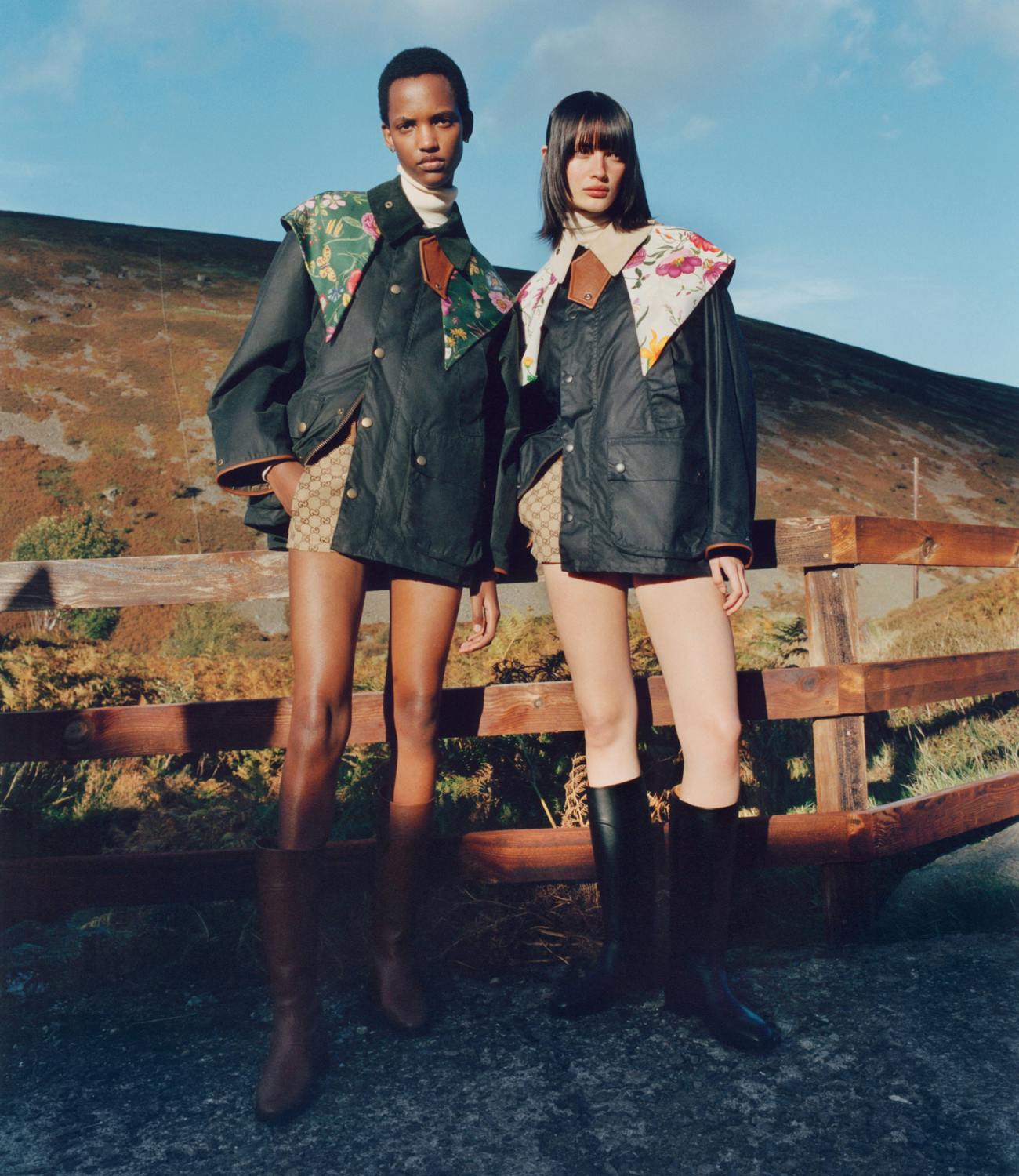 Gucci x Barbour FW23