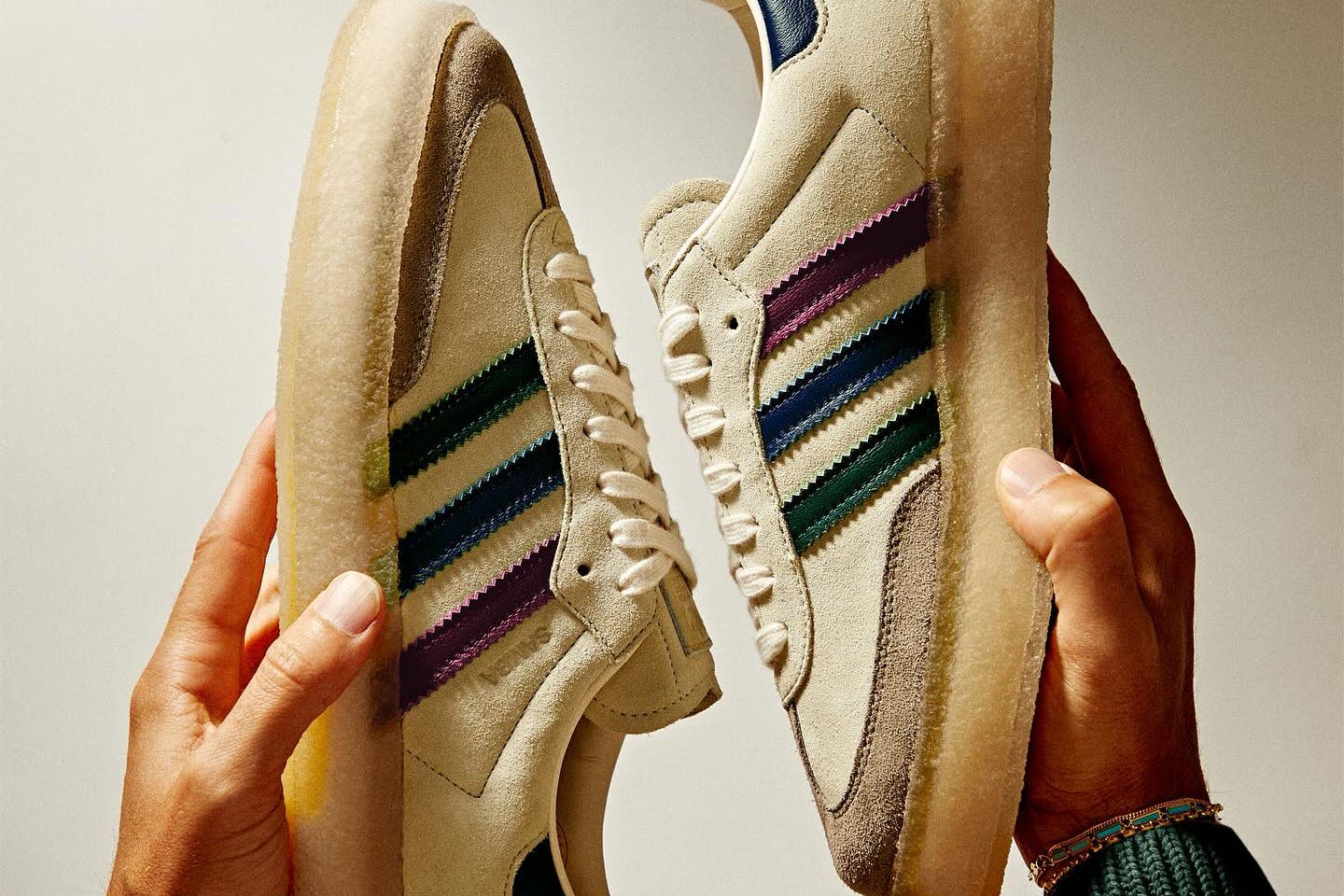 kith clarks adidas samba holiday 2023