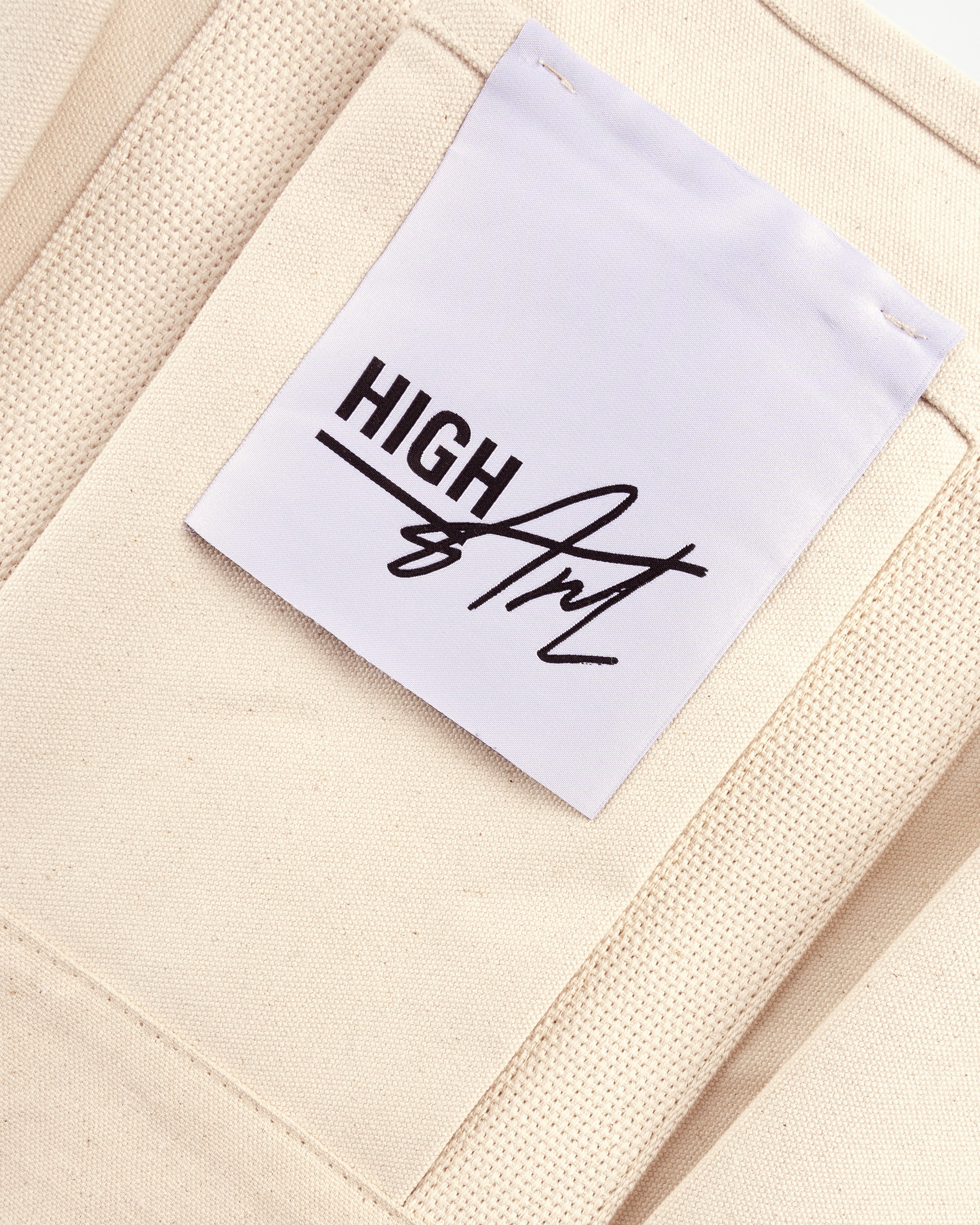 Highsnobiety - HIGHArt Canvas Tote Bag - Accessories - Beige - Image 5