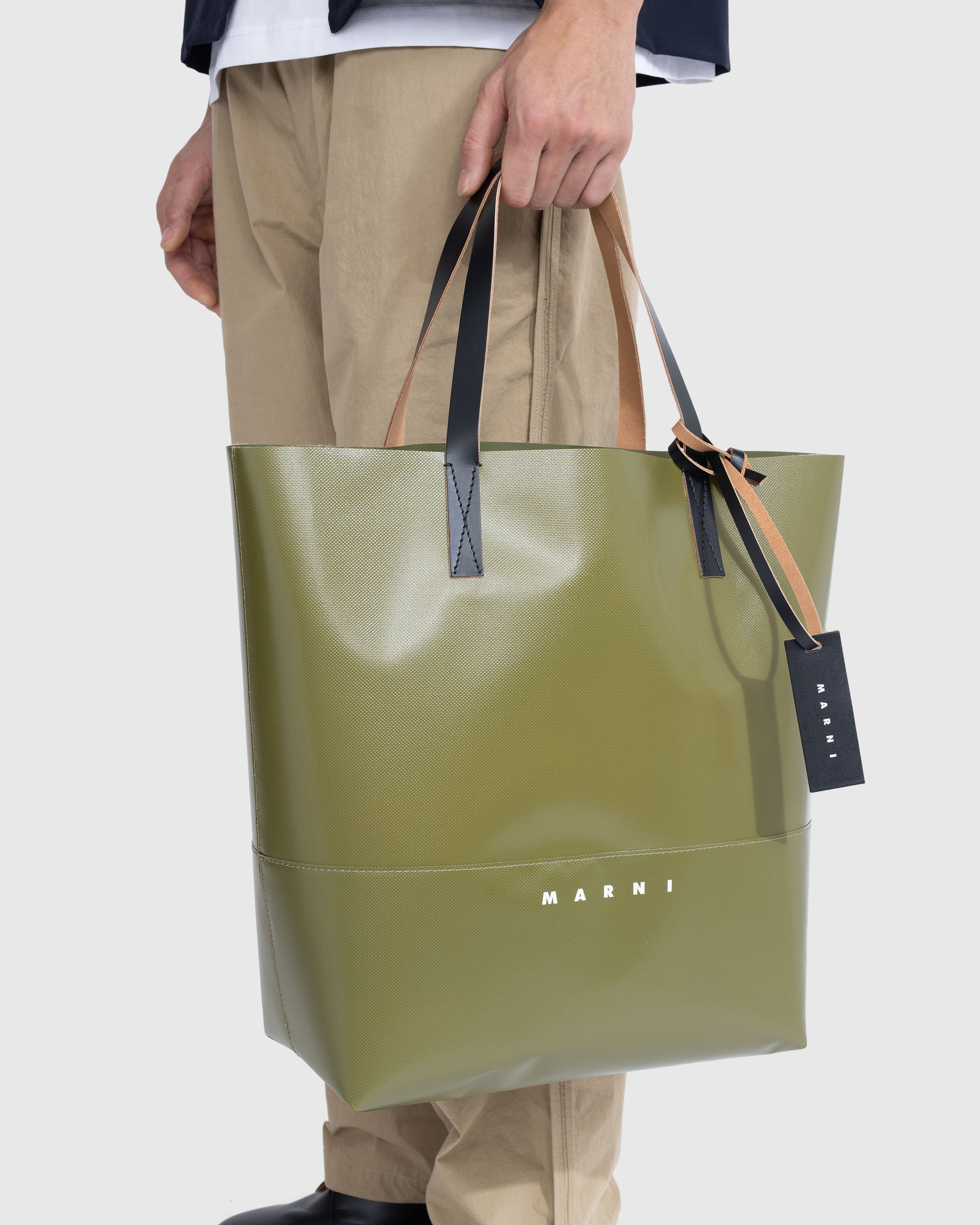 Marni - Tote Bag Olive Green - Accessories - Green - Image 4