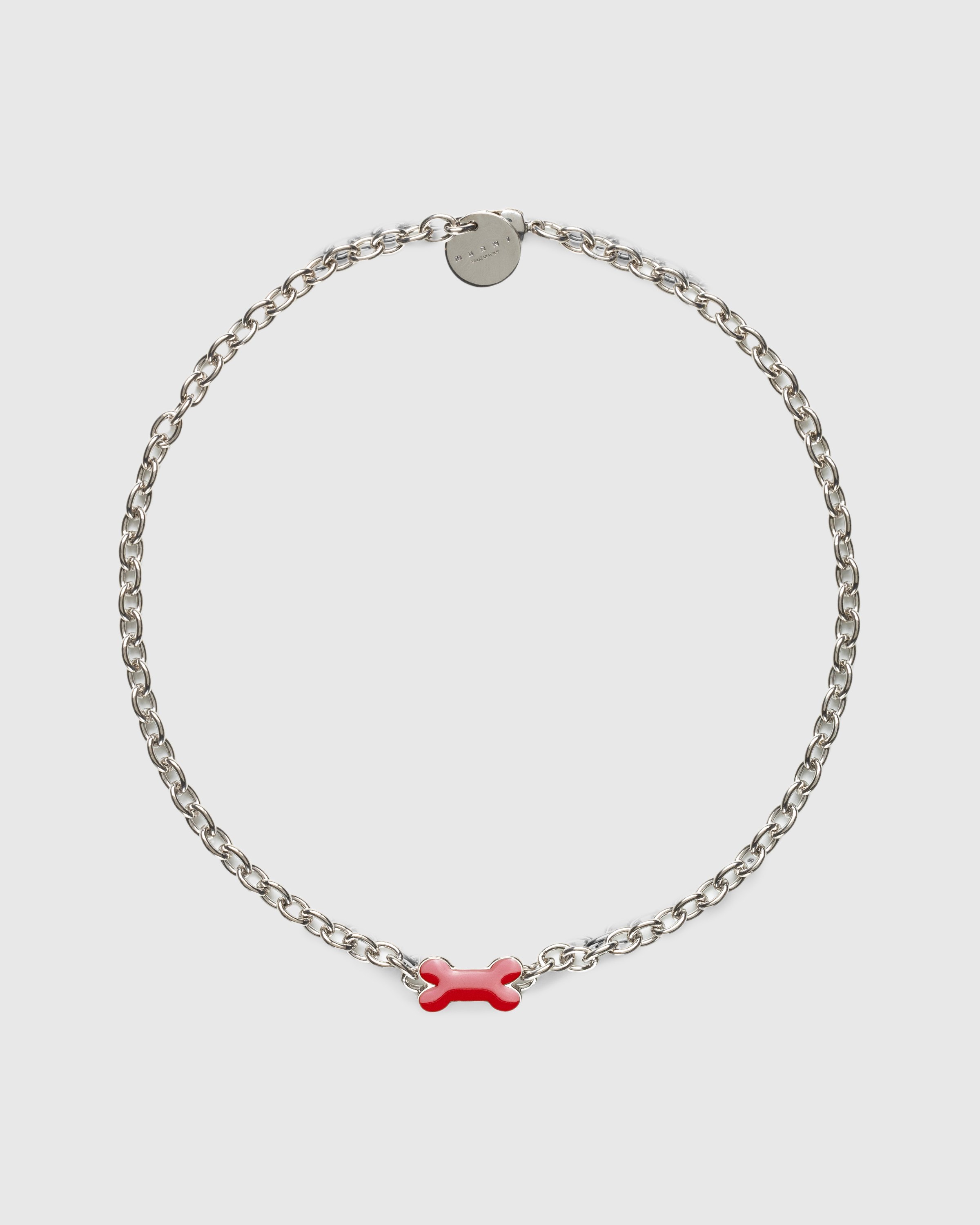 Marni - Bone Necklace Red - Accessories - Red - Image 1