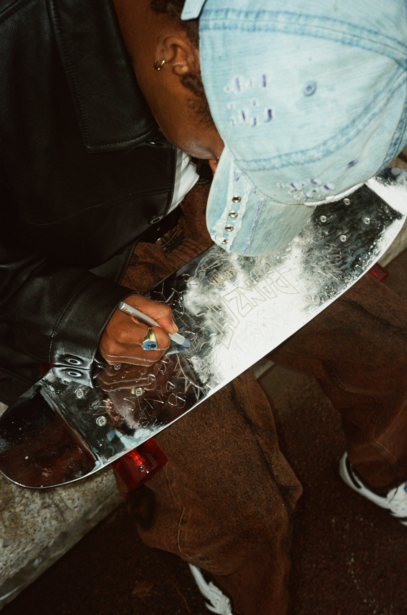 Krink and Banzai's Skateboard