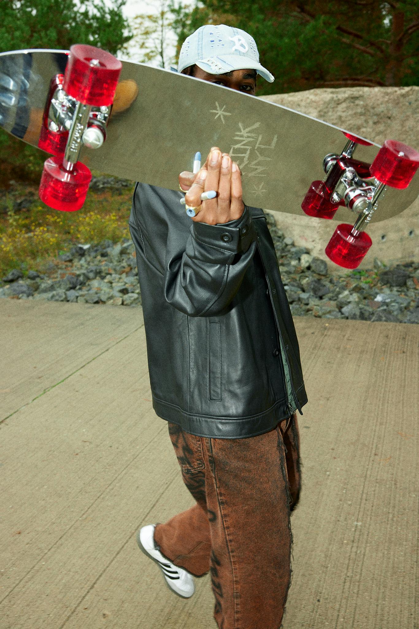 Krink and Banzai's Skateboard