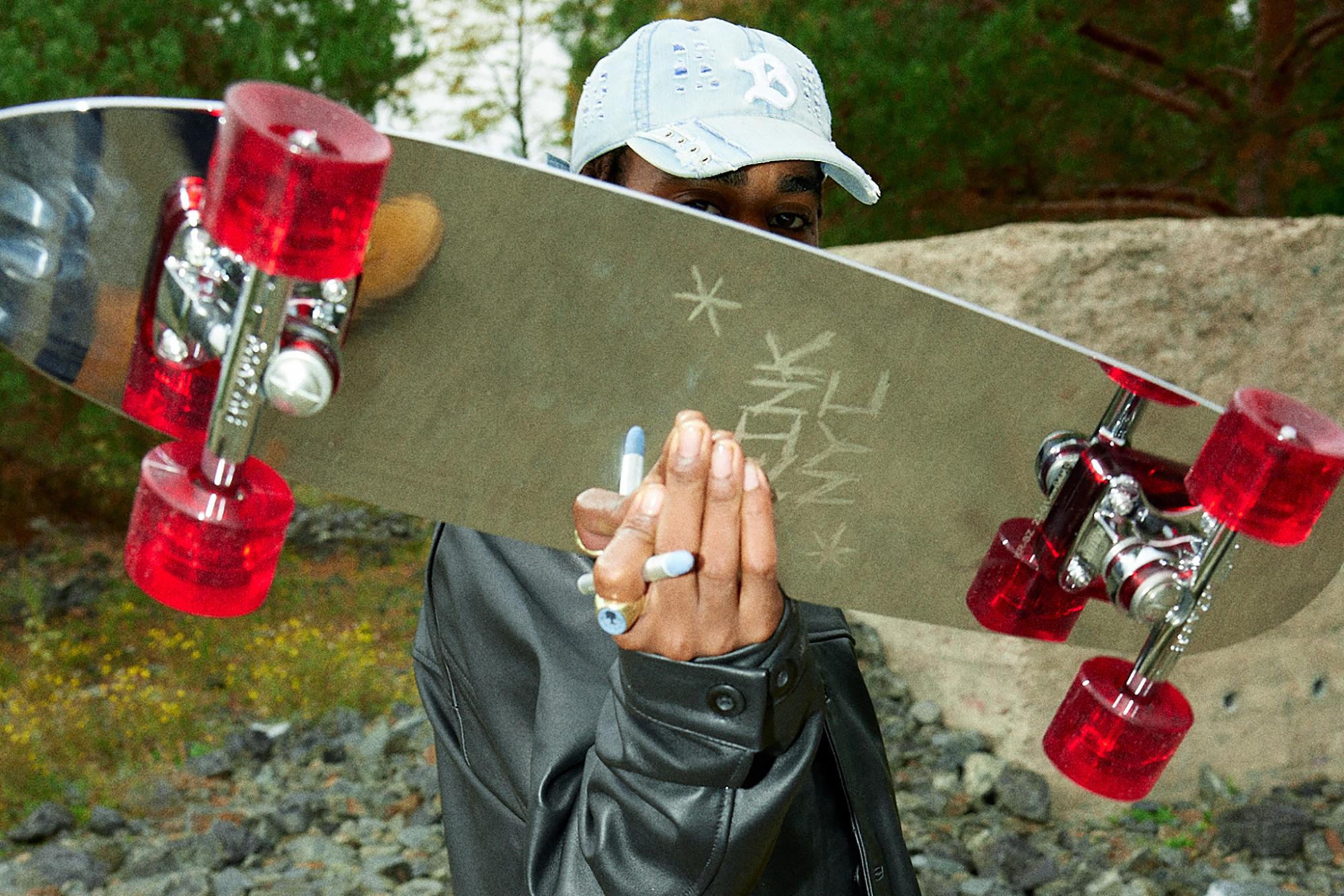 Krink and Banzai's Skateboard