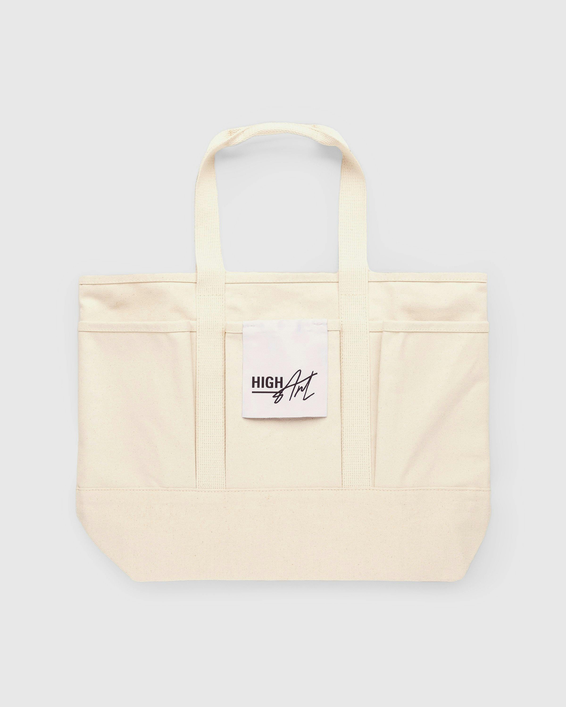 Highsnobiety - HIGHArt Canvas Tote Bag - Accessories - Beige - Image 1