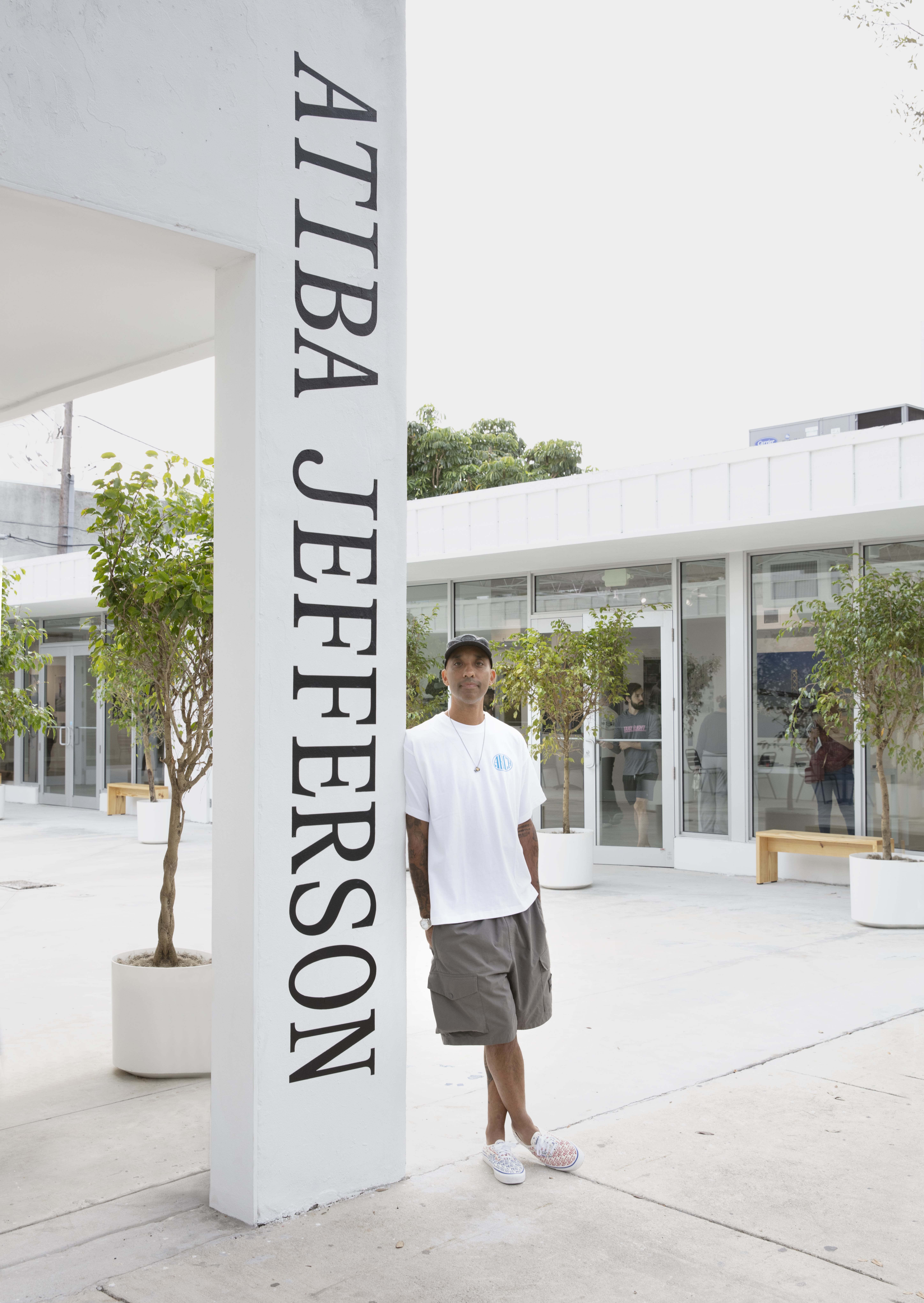 Artist Atiba Jefferson’s at Miami Art Basel celebrating their show