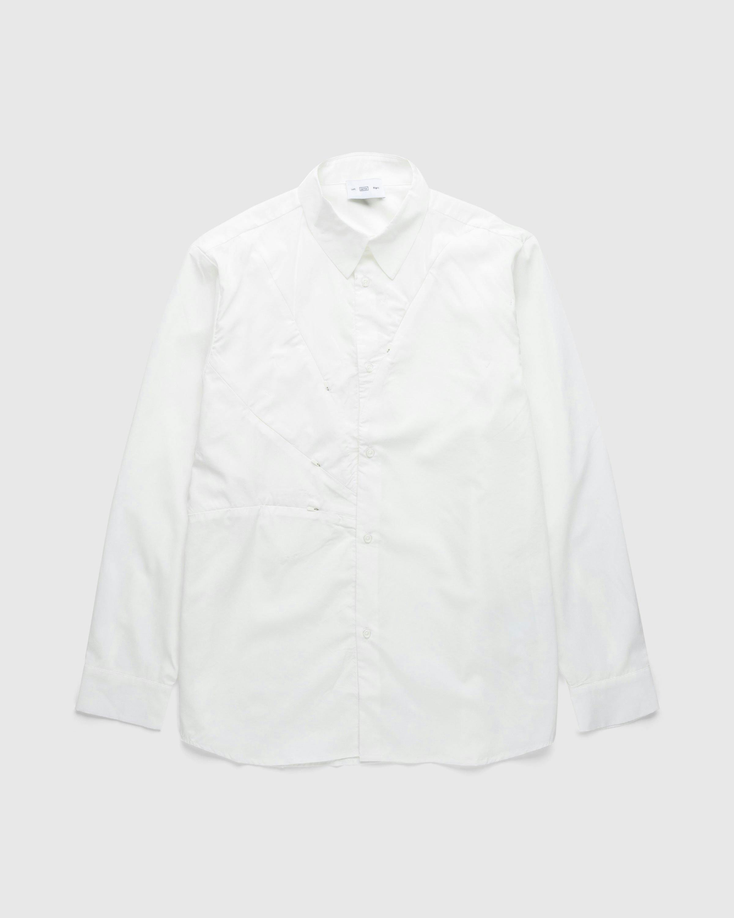 Post Archive Faction (PAF) - 5.1 SHIRT CENTER - Clothing - White - Image 1