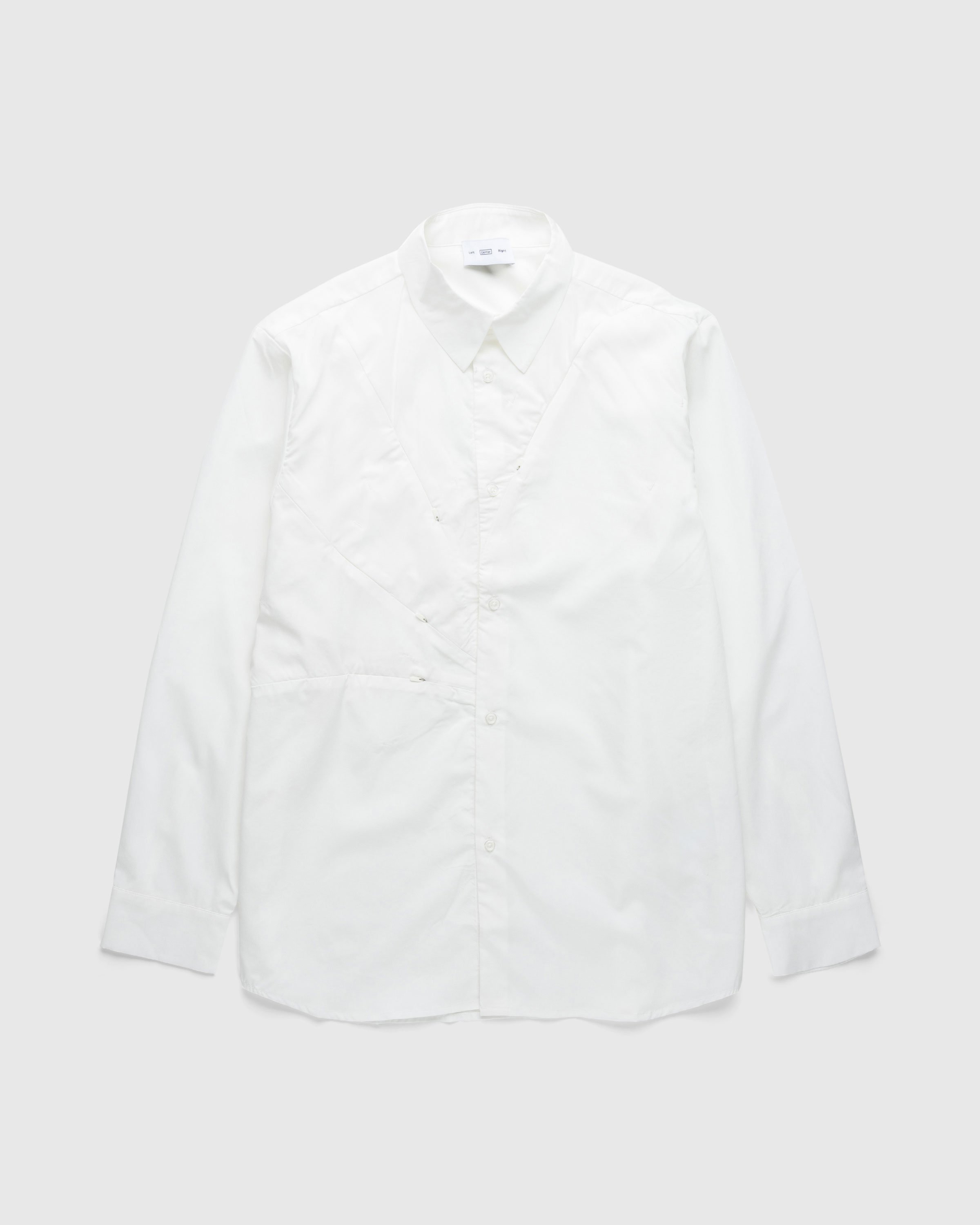 Post Archive Faction (PAF) - 5.1 SHIRT CENTER - Clothing - White - Image 1