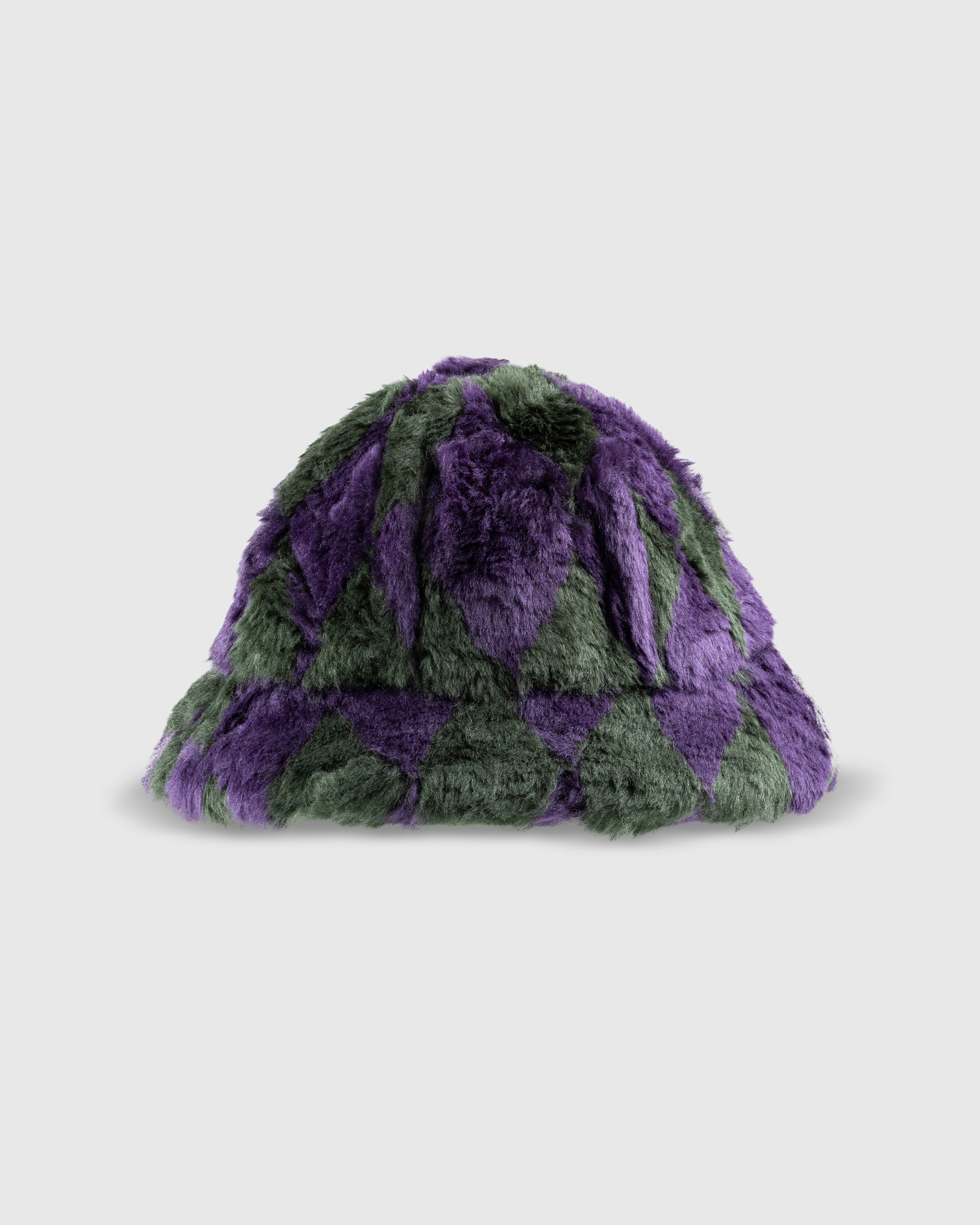 Needles - Bermuda Hat - Acrylic Fur / Argyle - Accessories - Multi - Image 1