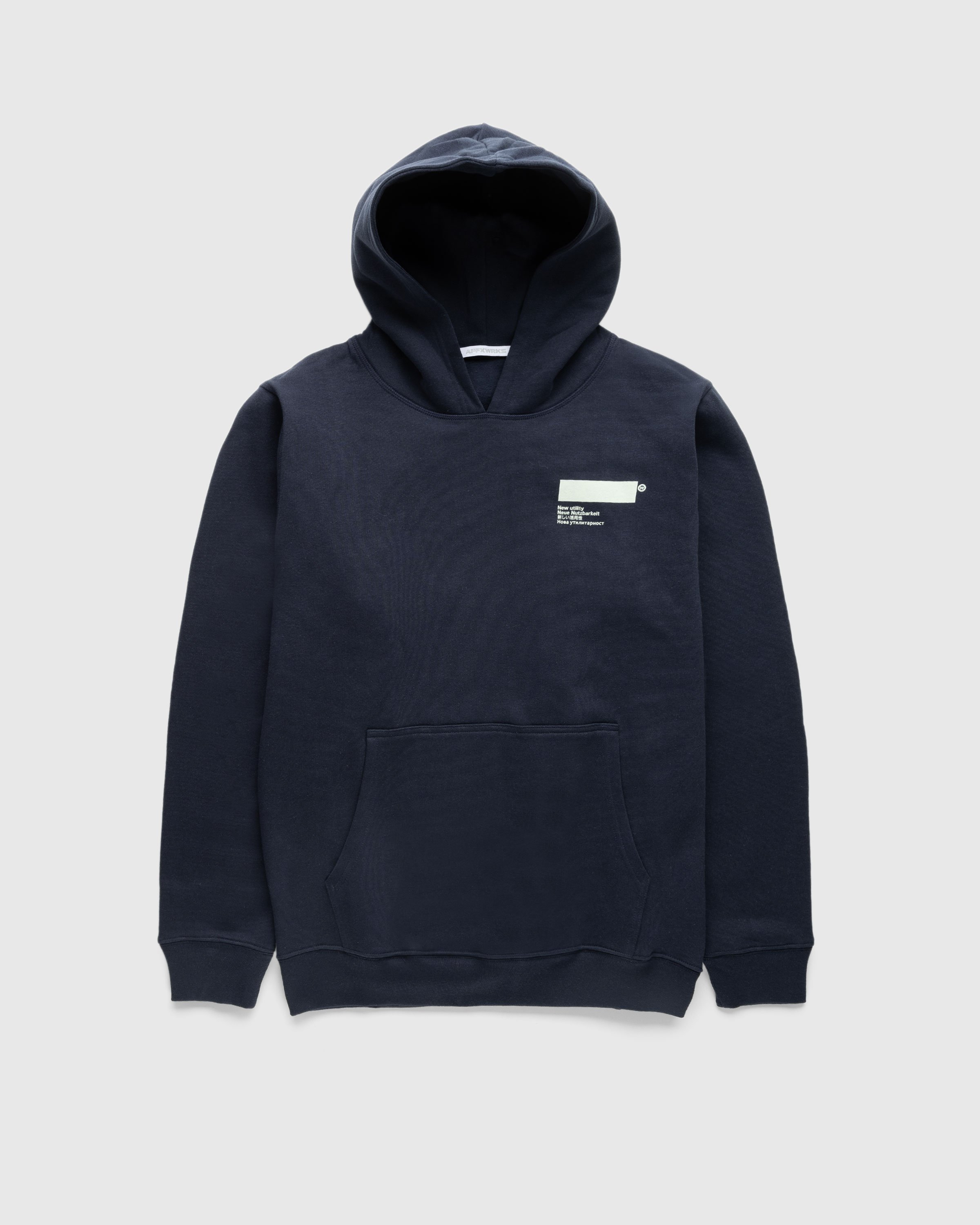 AFFXWRKS - Standardized Hoodie Muted Blue - Clothing - Blue - Image 1